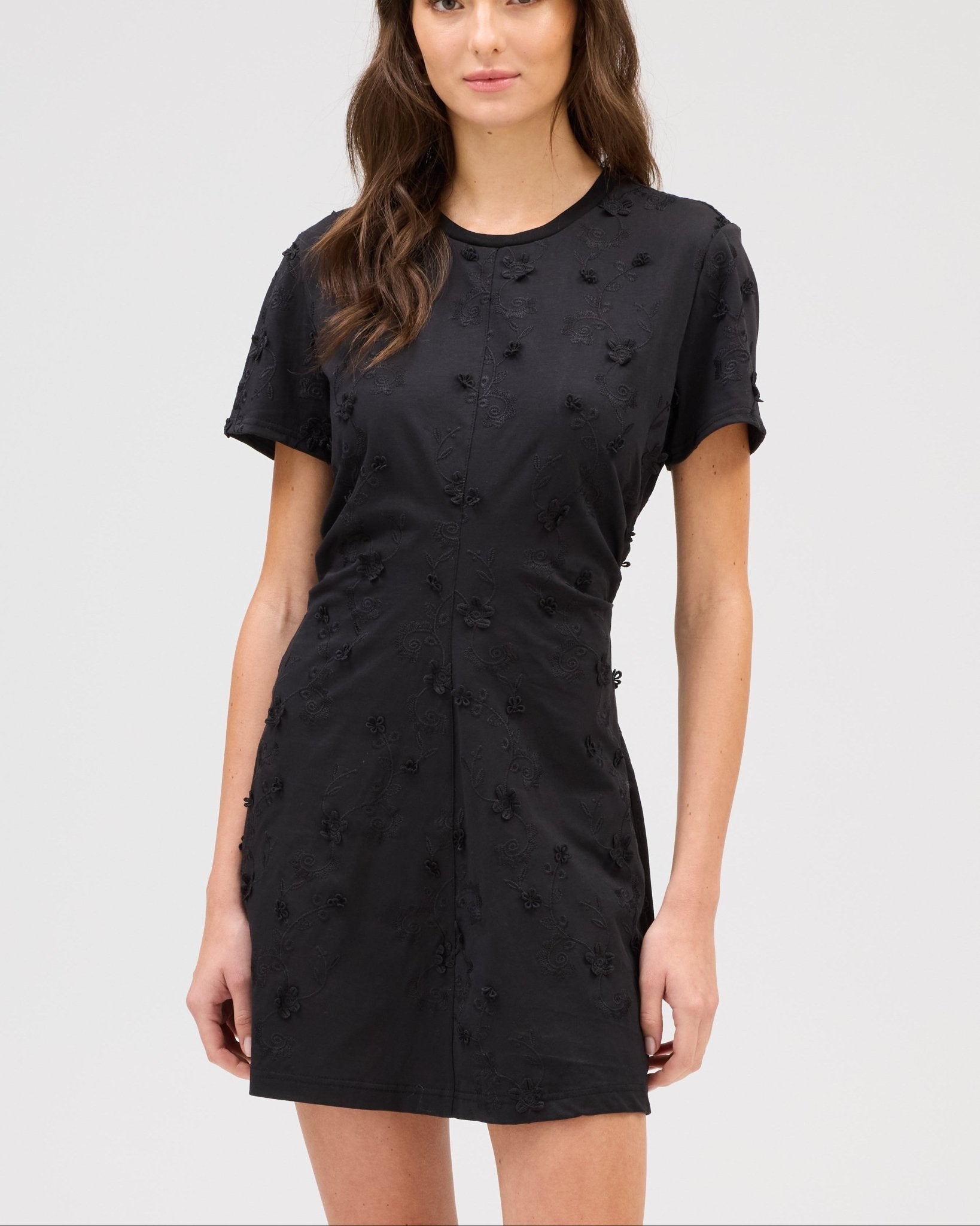 Aviva Mini Dot Dress - Olive You BoutiqueALLISON228382126D22501