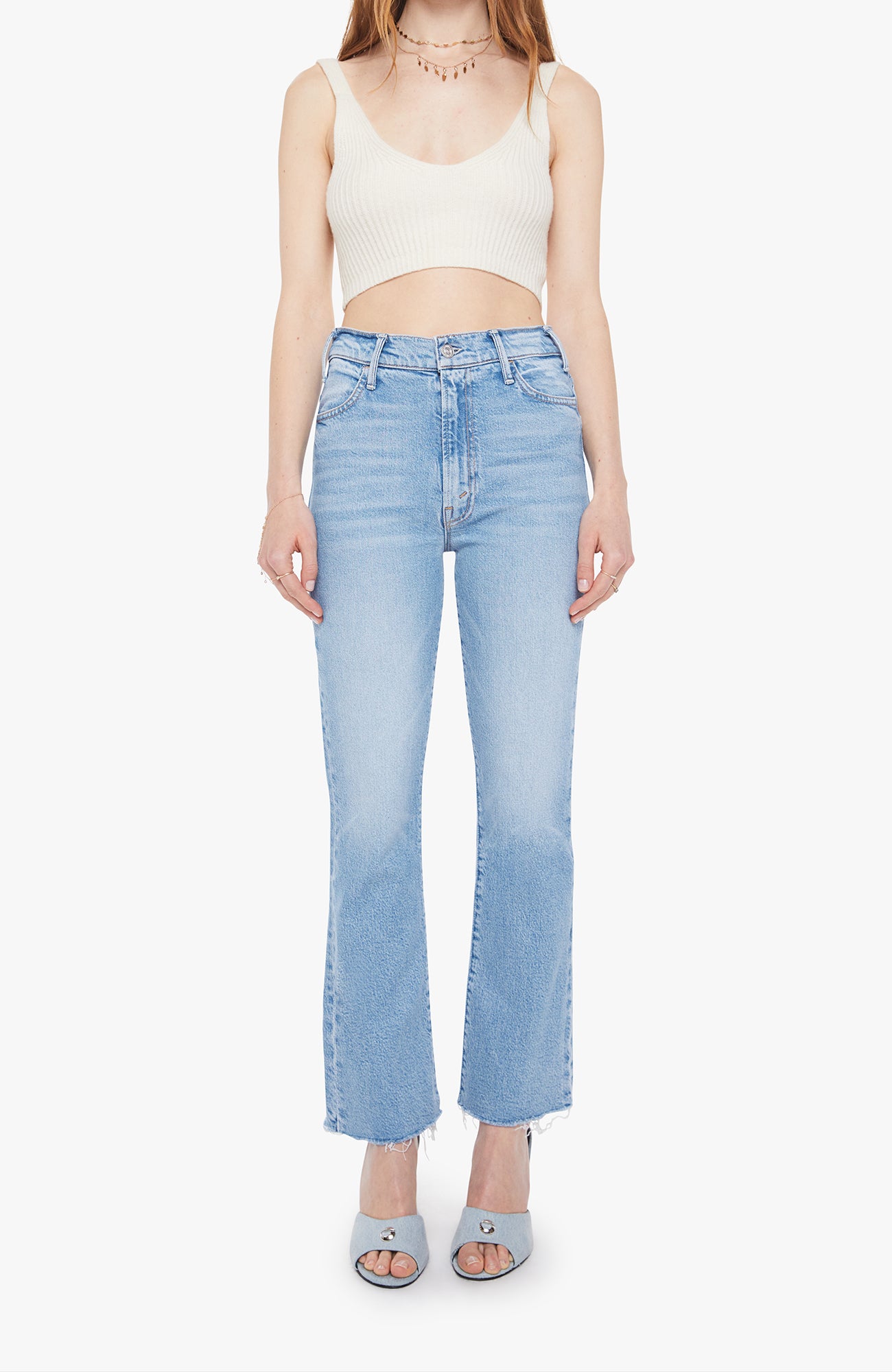 Hustler Ankle Fray - Olive You BoutiqueMOTHER DENIM2283181117-1296