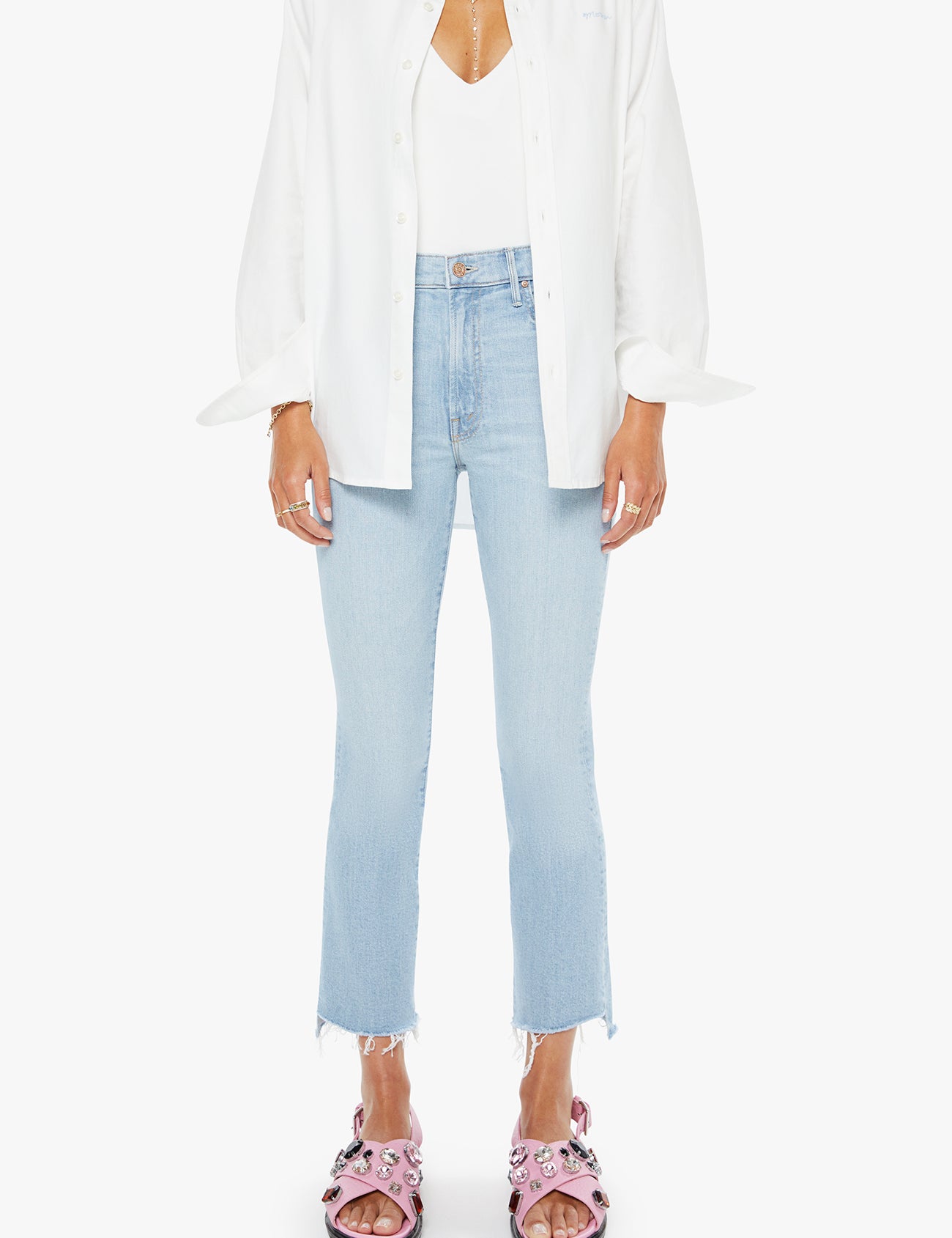 Insider Crop Step Fray - Olive You BoutiqueMOTHER DENIM2282911157-1220
