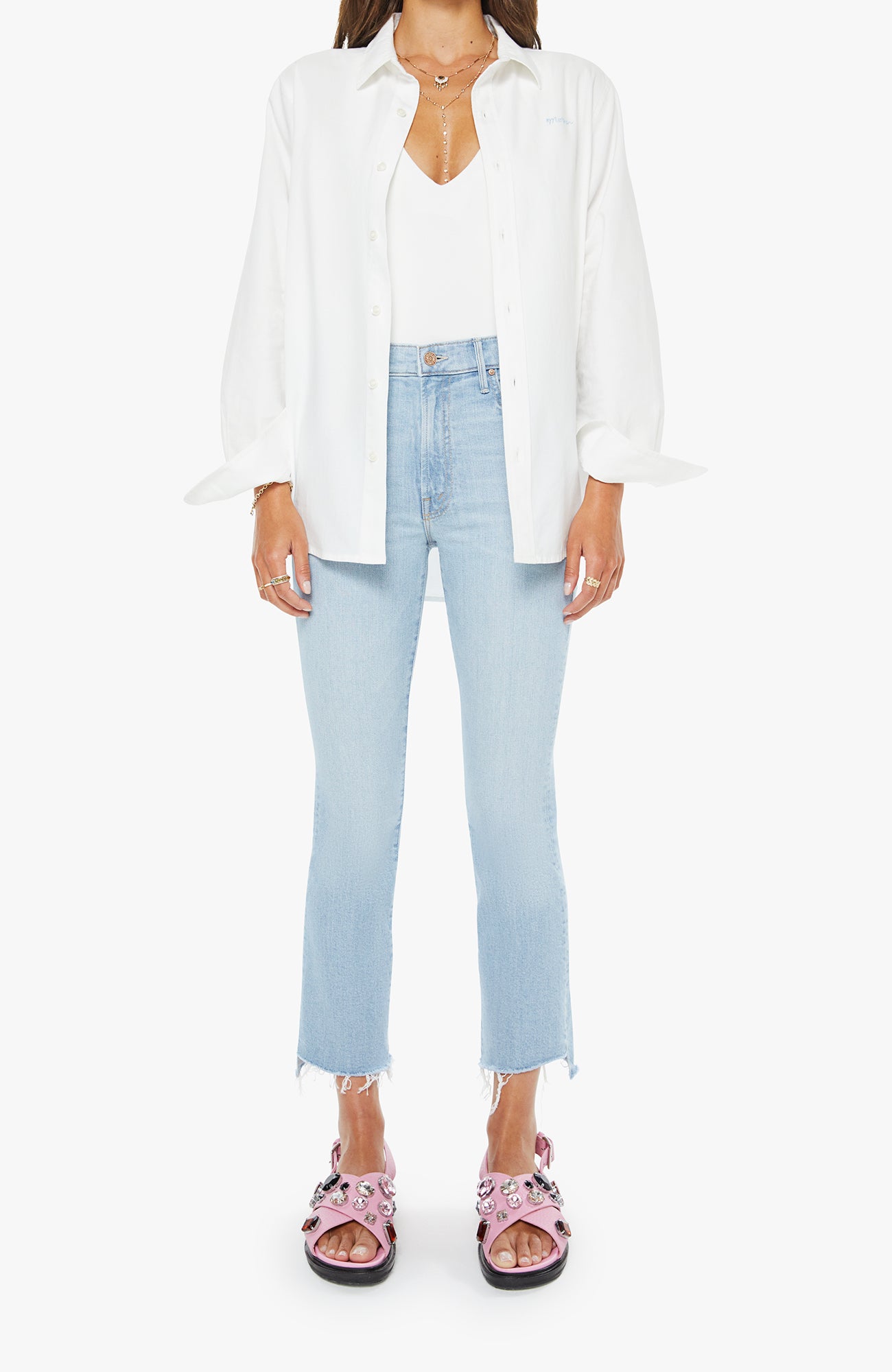 Insider Crop Step Fray - Olive You BoutiqueMOTHER DENIM2282911157-1220