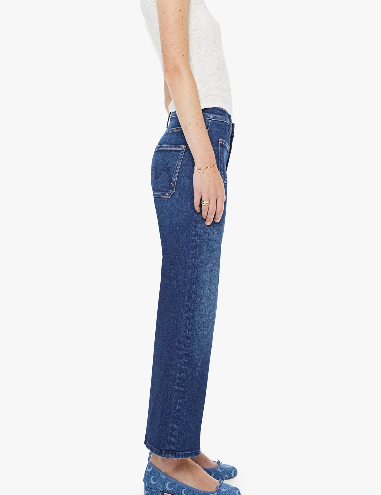 Patch Pocket Midrise Maven Ankle - Olive You BoutiqueMOTHER DENIM228356