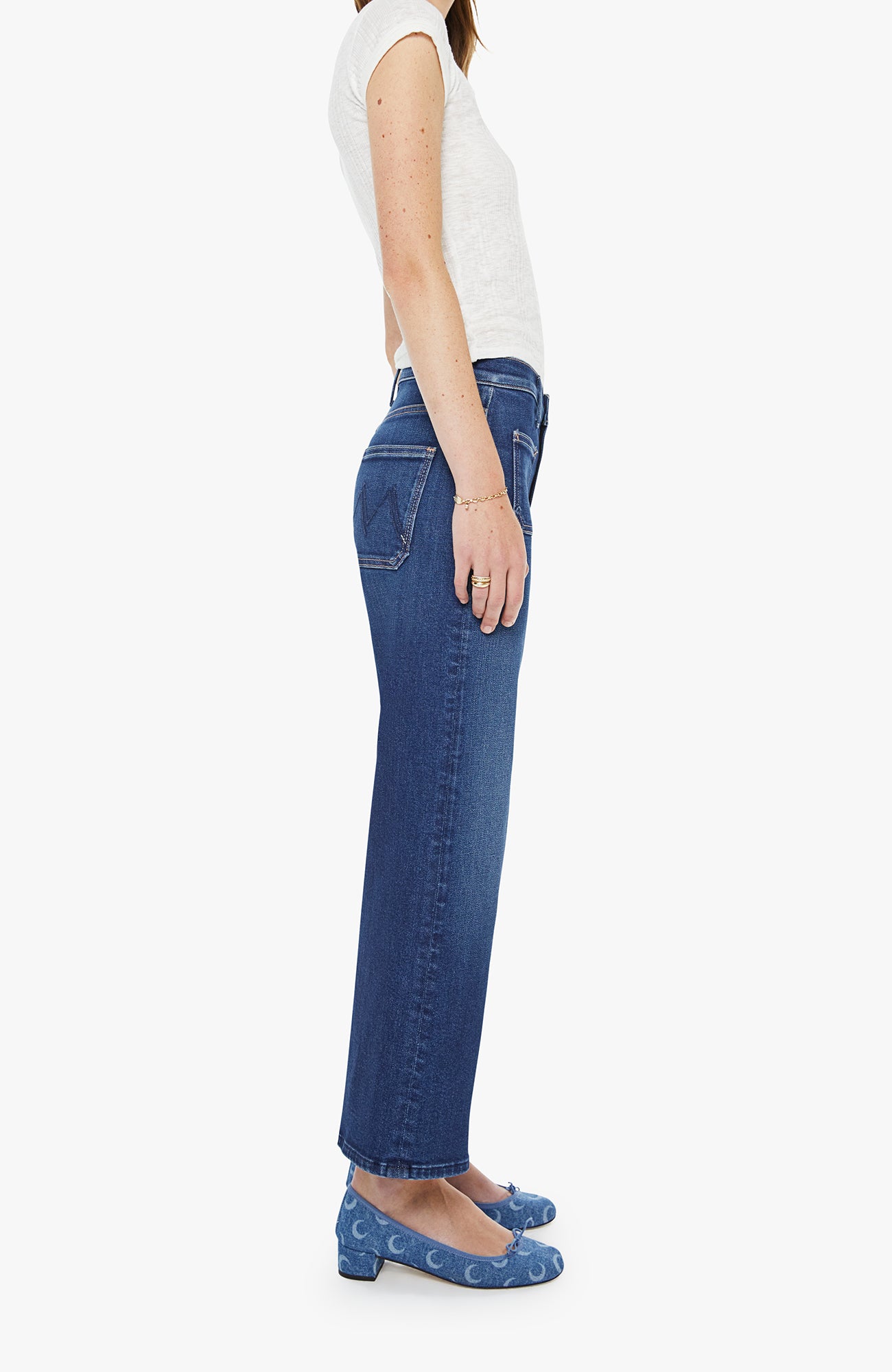 Patch Pocket Midrise Maven Ankle - Olive You BoutiqueMOTHER DENIM228356
