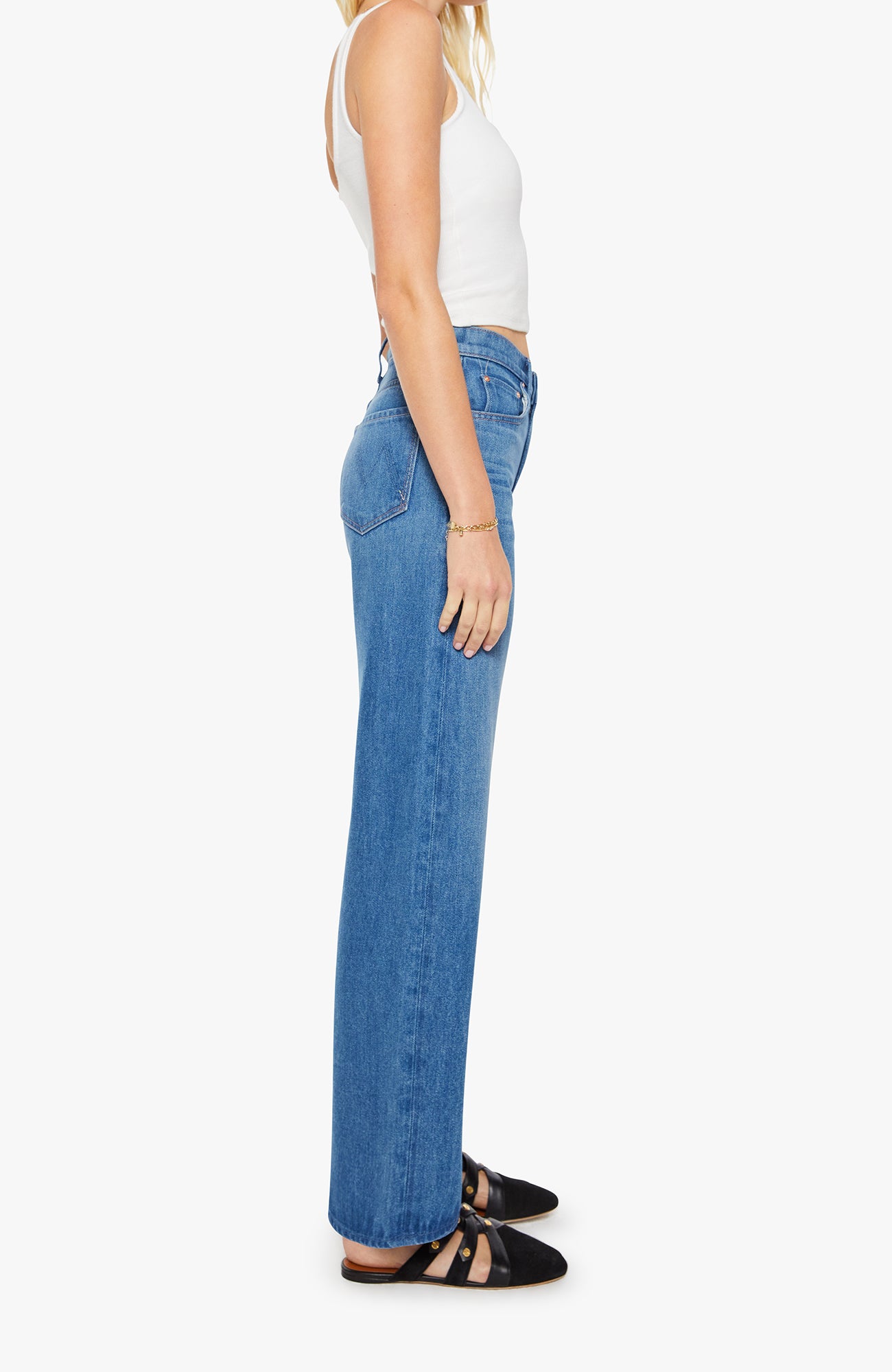 Mid Rise Lasso Sneak - Olive You BoutiqueMOTHER DENIM23110812088-1724