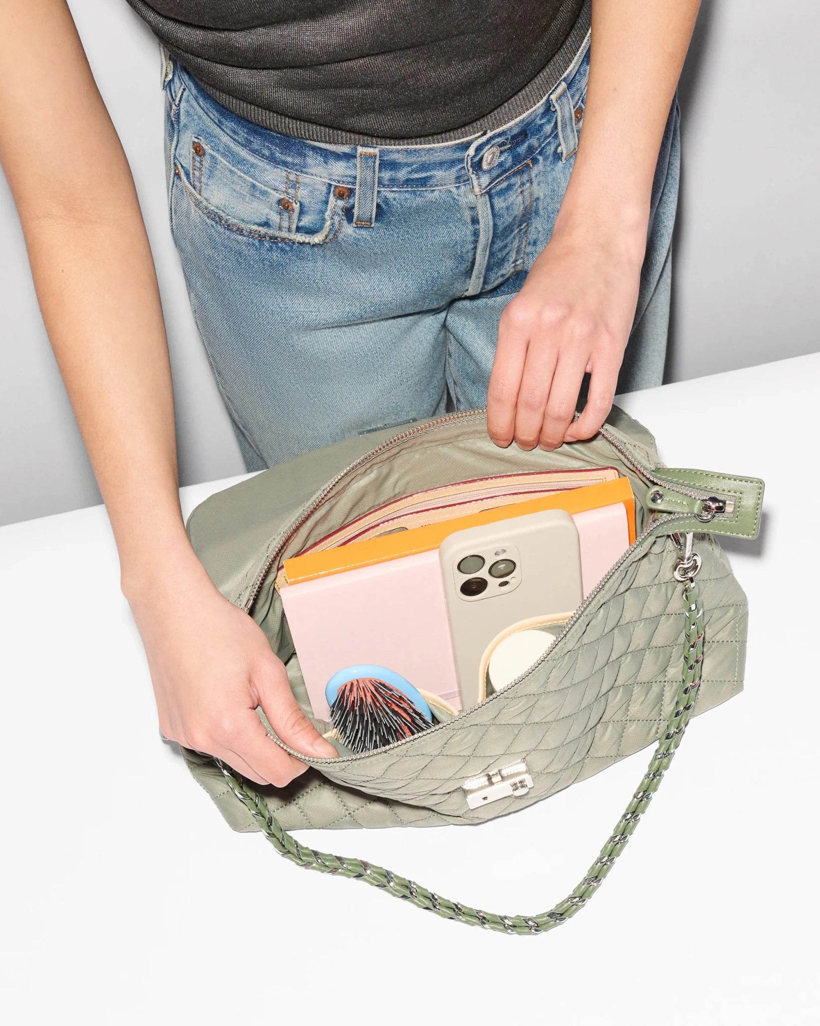Crosby Lock Shoulder - Agave Green - Olive You BoutiqueMZ WALLACE1859C23781859C2378