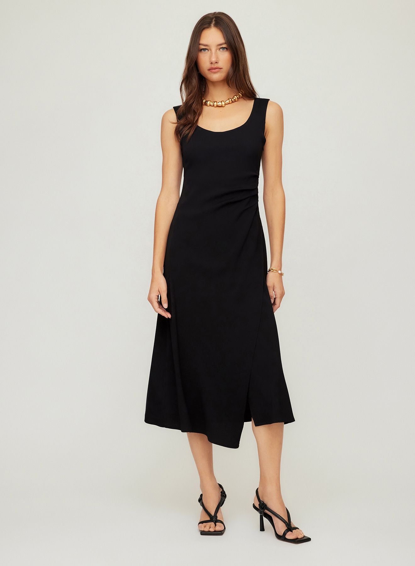 Shari Side Pleat Dress - Olive You BoutiqueFIFTEEN - TWENTY INC.2280801F49202