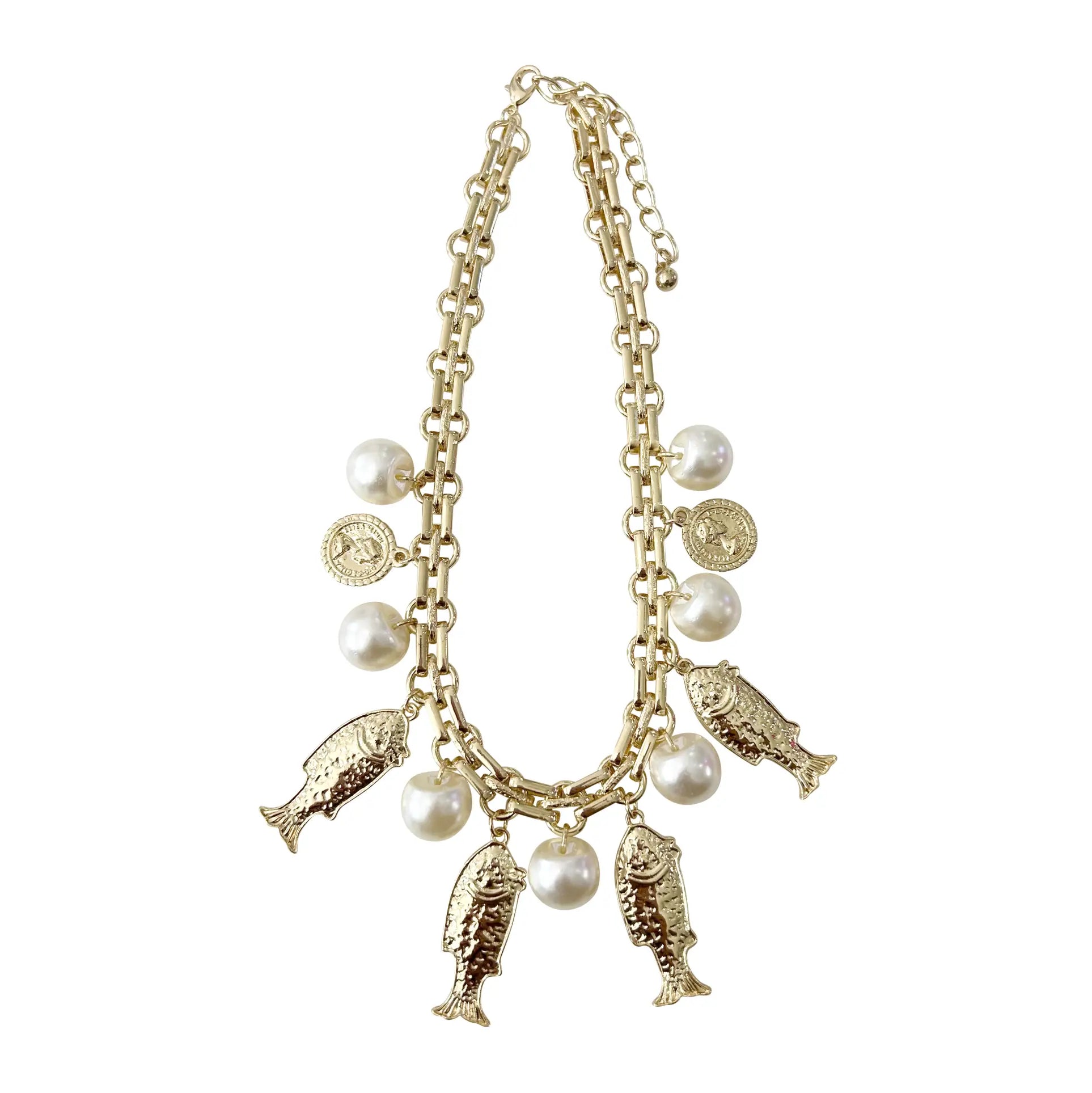 Beach Fish Necklace - Olive You BoutiqueGemelli232187Beach Fish Necklace