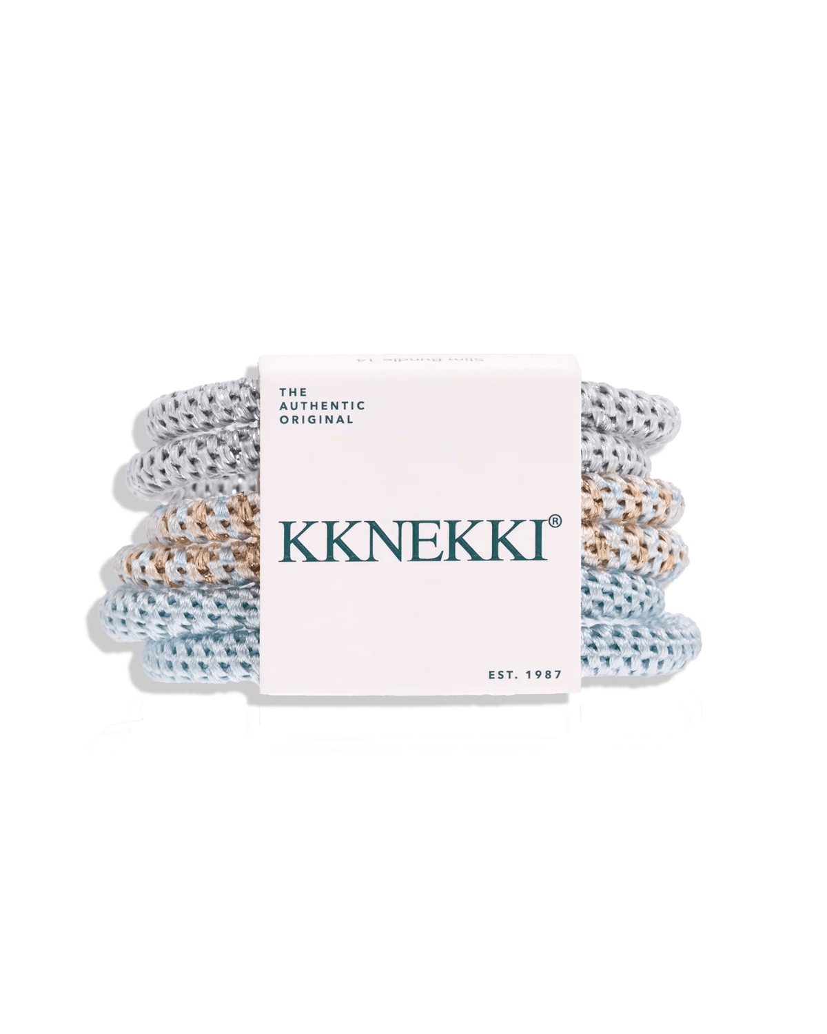 Kknekki Slim Bundle of 6 Hair Ties - Olive You BoutiqueKKNEKKI