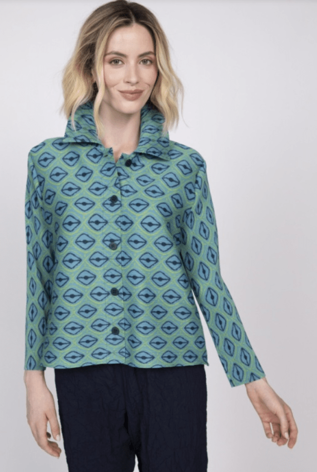 Peacock Pleats Jacket - Olive You BoutiqueOLIVIA BY HABITAT229888307106