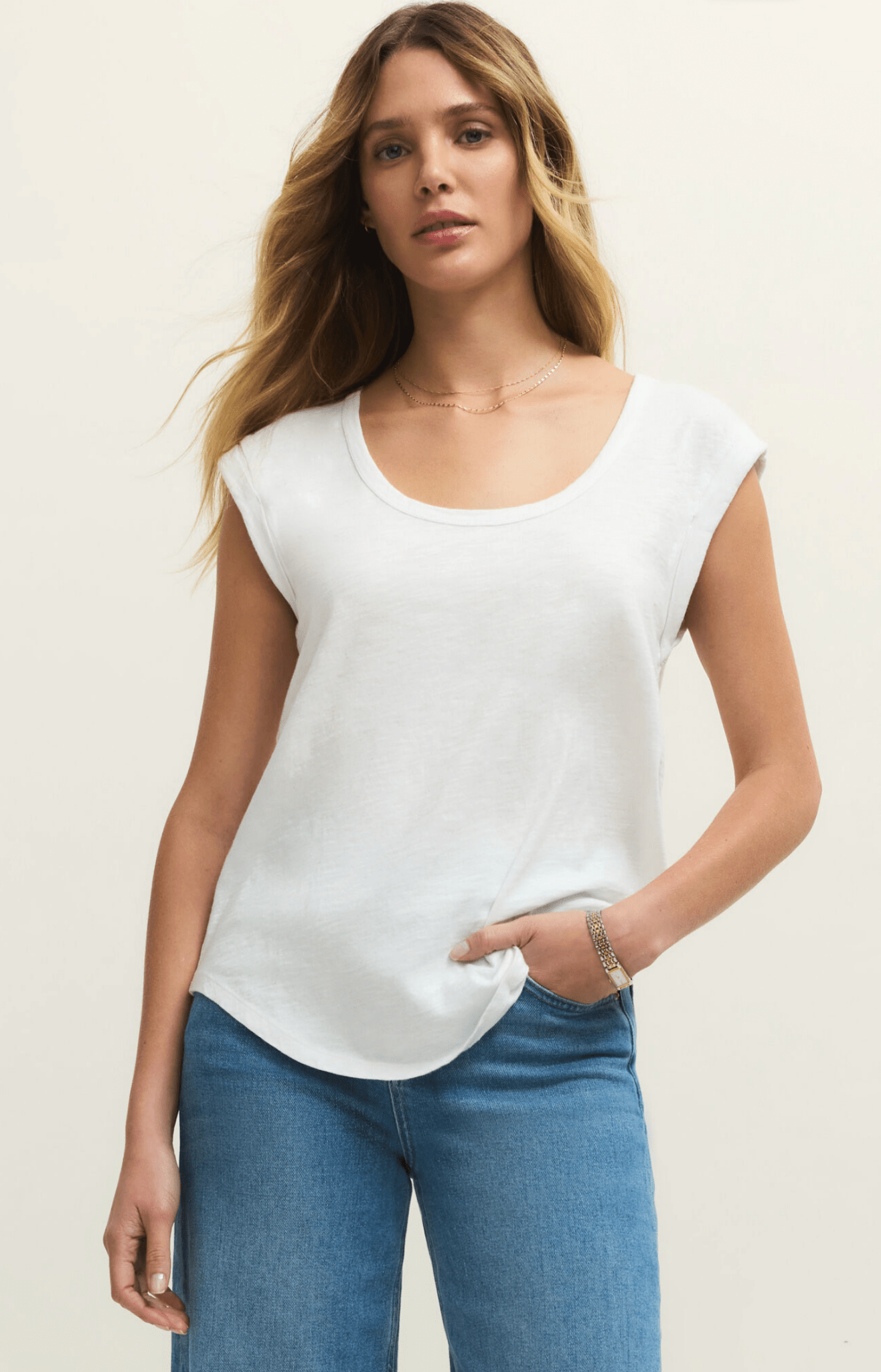 Slub Staple T-Shirt - Olive You BoutiqueZ SUPPLY229619ZT253899