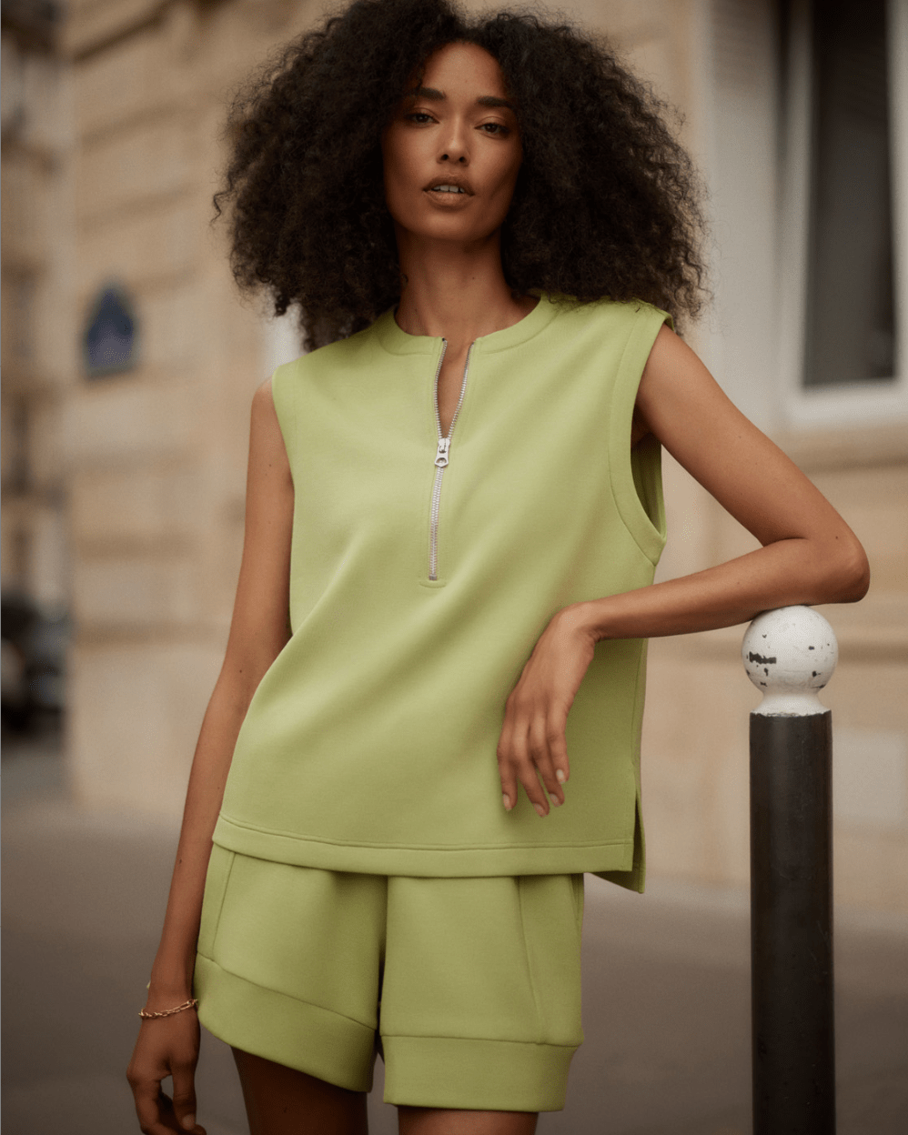 Simmons Half Zip Tank - Olive You BoutiqueVARLEY231786VAR03362