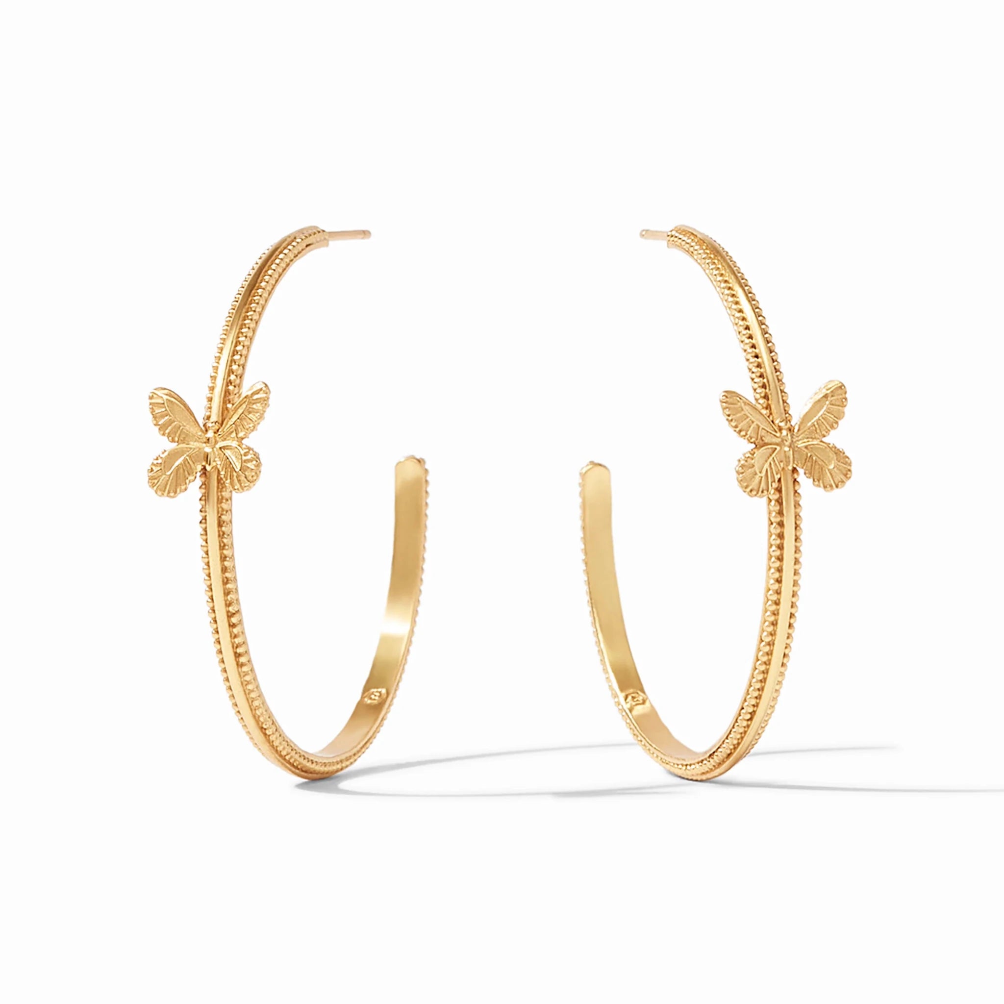 Butterfly Hoop - Gold - Large - Olive You BoutiqueJulie VosHP066G-LHP066G-L