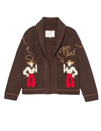 The Lasso Lodge Cardigan - Olive You BoutiqueTHE GREAT224897