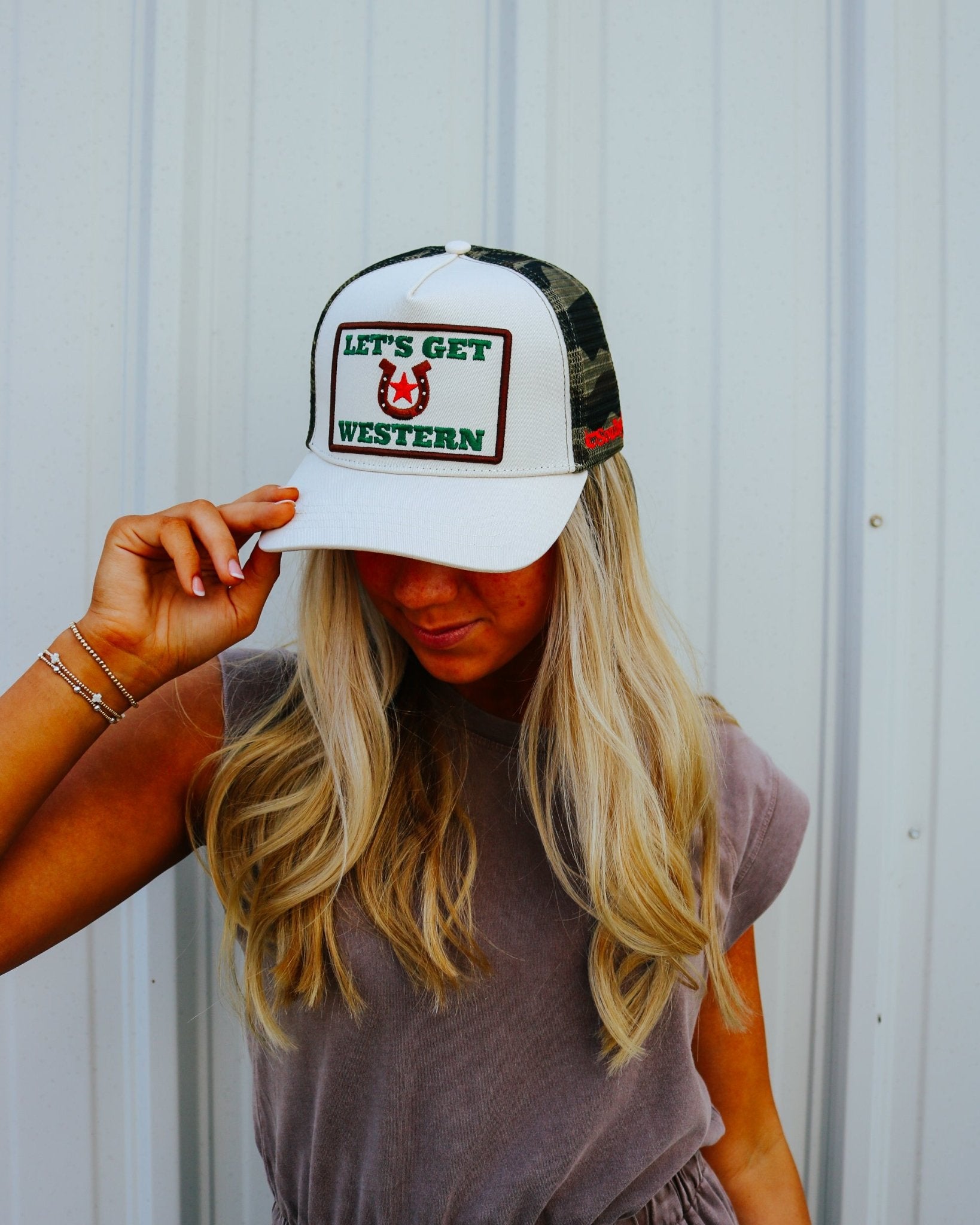 Let's Get Western Trucker Hat - Olive You BoutiqueOLIVE YOU233603LGWTH