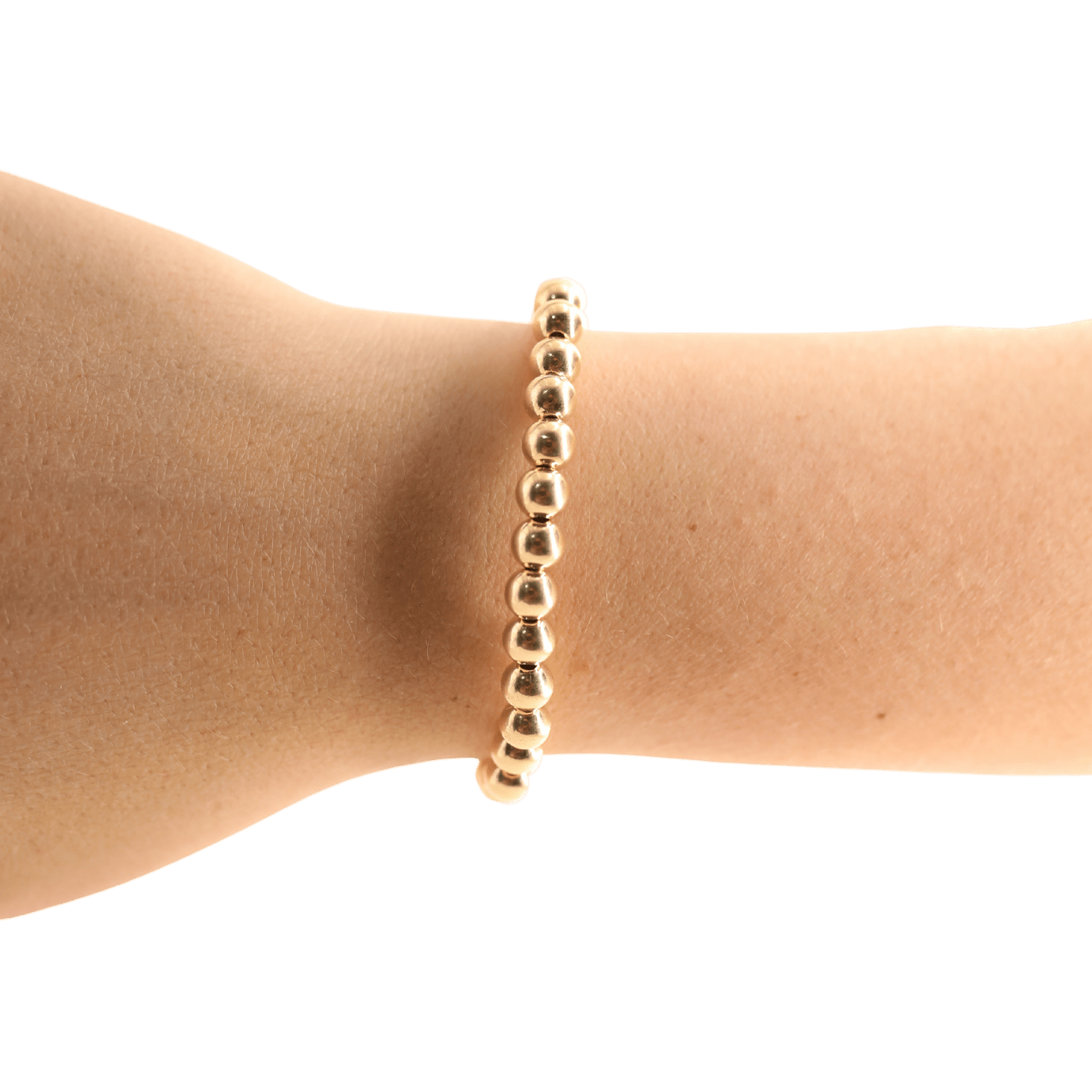 6mm Gold Beaded Bracelet - Olive You BoutiqueBEADED BLONDES6MM GOLD BEADED BRACELET