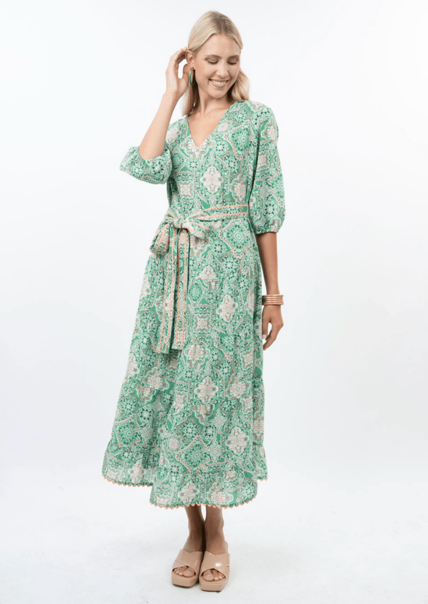 Midi Spring Dress - Olive You BoutiqueUNCLE FRANK226814