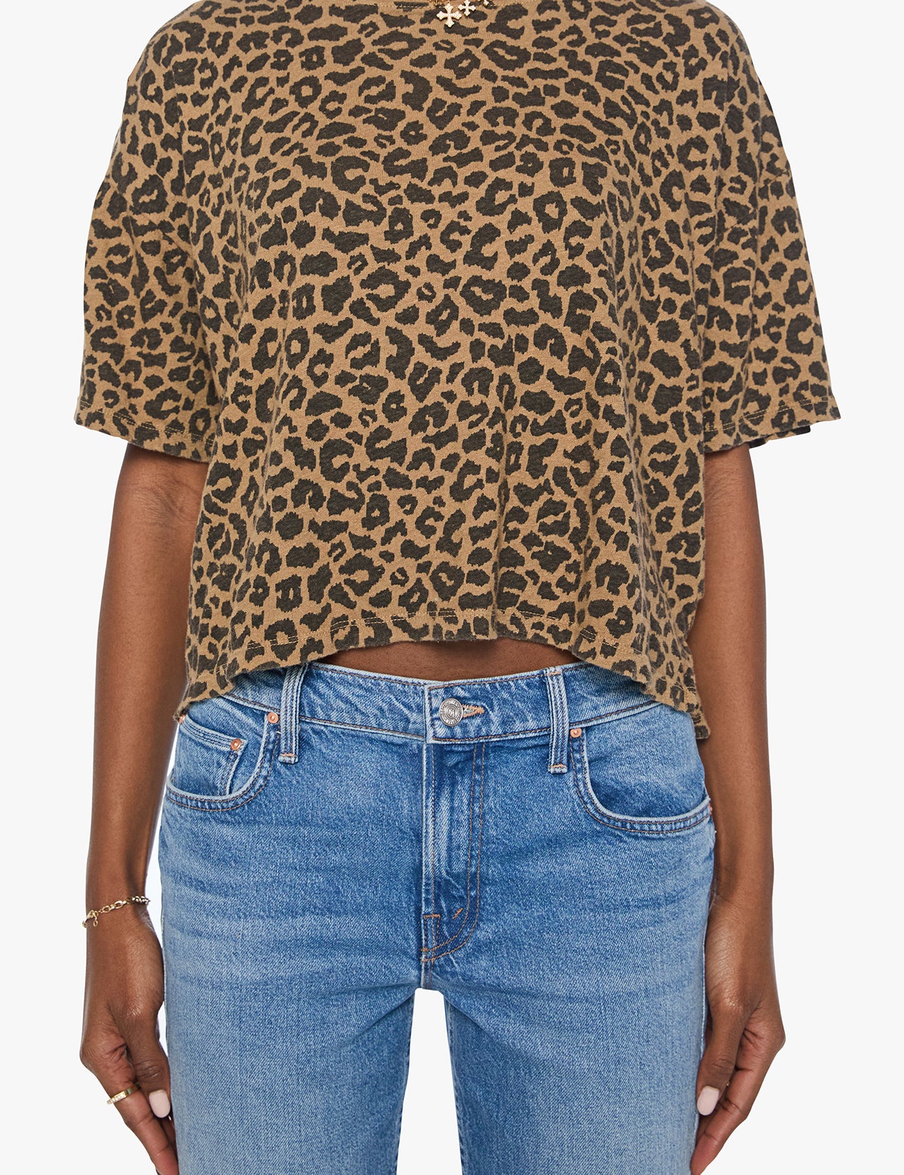 The SS Boxy Ringer - Olive You BoutiqueMOTHER DENIM23269582121-2068