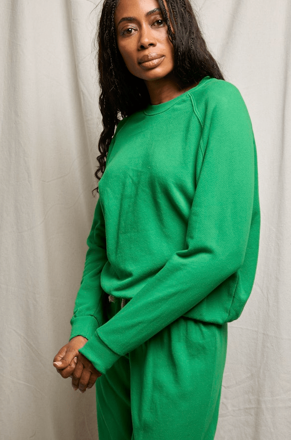 French Terry Sweatshirt - Olive You BoutiquePERFECTWHITETEE227897