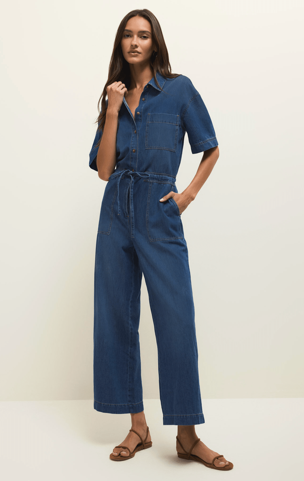 Elsie Denim Jumpsuit - Olive You BoutiqueZ SUPPLY, INC.230070