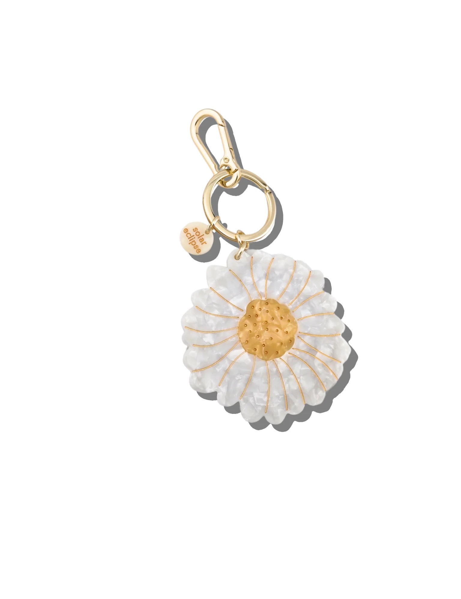 Hand - painted Bag Charm + Keychain - Olive You BoutiqueSOLAR ECLIPS231495