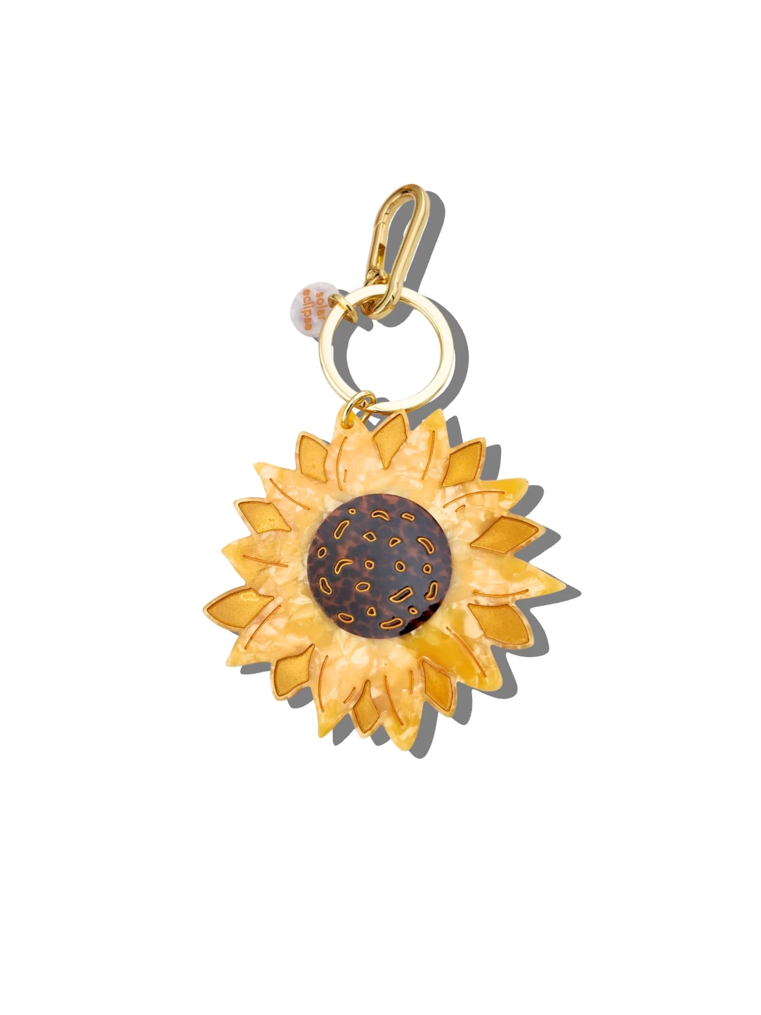 Hand - painted Bag Charm + Keychain - Olive You BoutiqueSOLAR ECLIPS231498