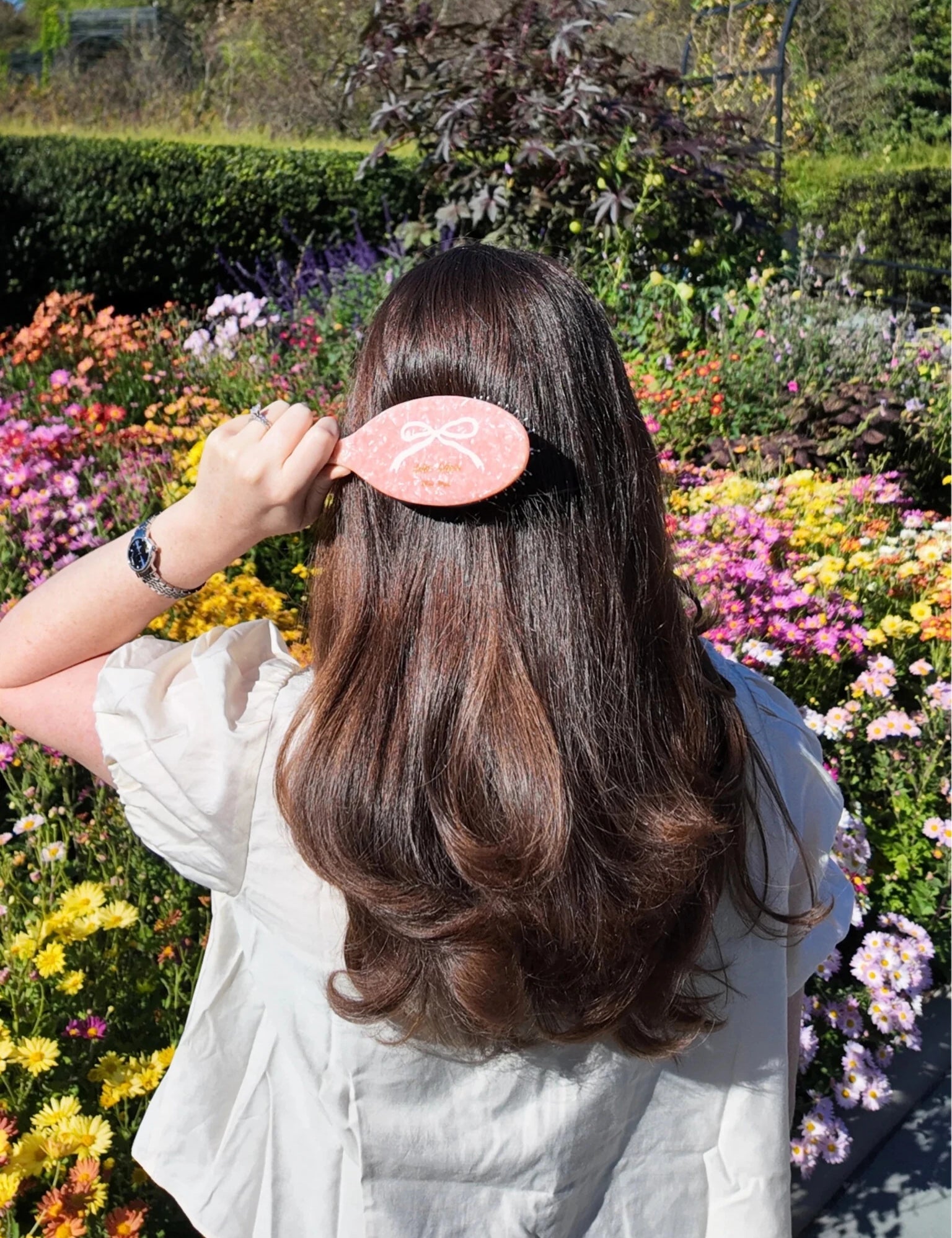 Hand - painted Amazing Hair Day Brush - Olive You BoutiqueSOLAR ECLIPS231488
