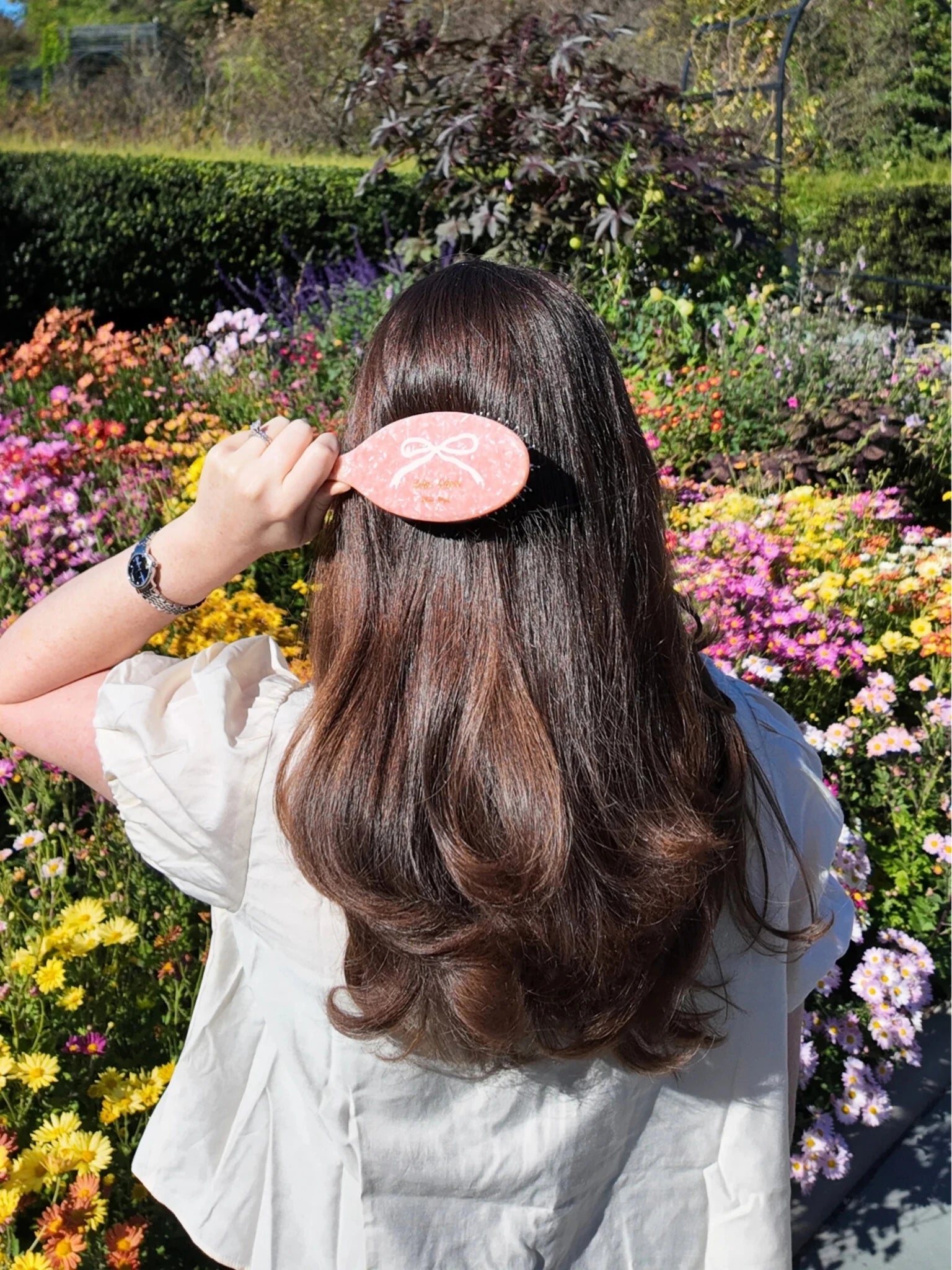 Hand - painted Amazing Hair Day Brush - Olive You BoutiqueSOLAR ECLIPS231488