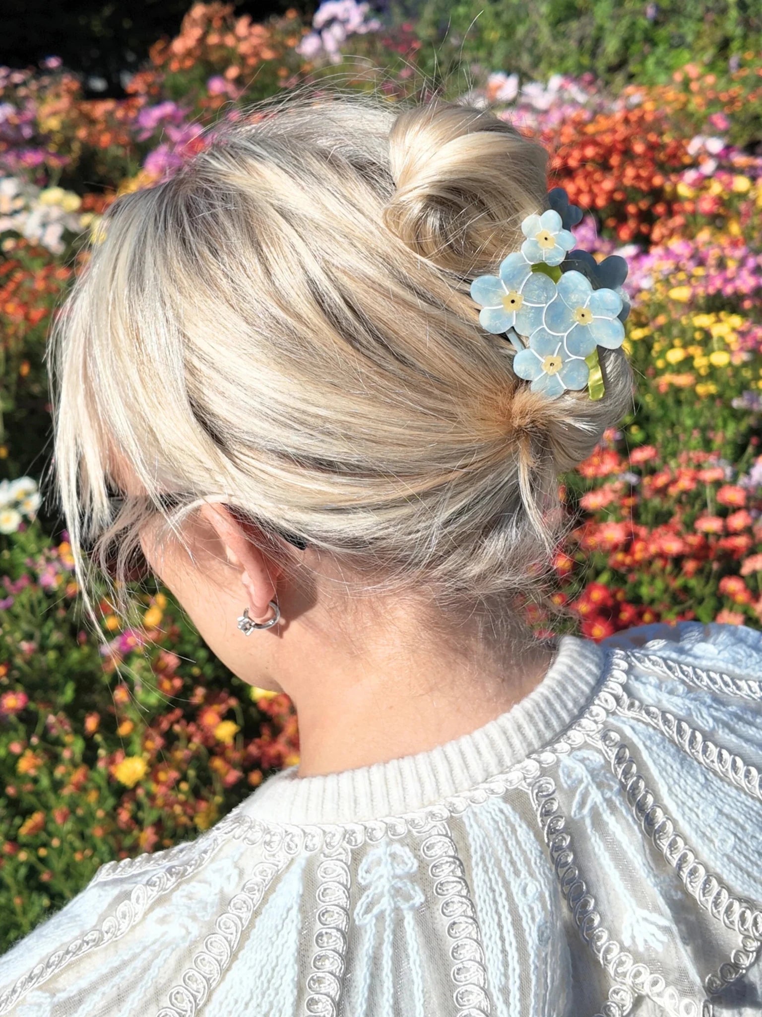 Hand - painted Claw Hair Clip - Olive You BoutiqueSOLAR ECLIPS231514