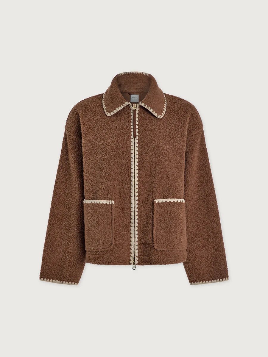 Ruiko Zip Through Fleece - Olive You BoutiqueVARLEY228821