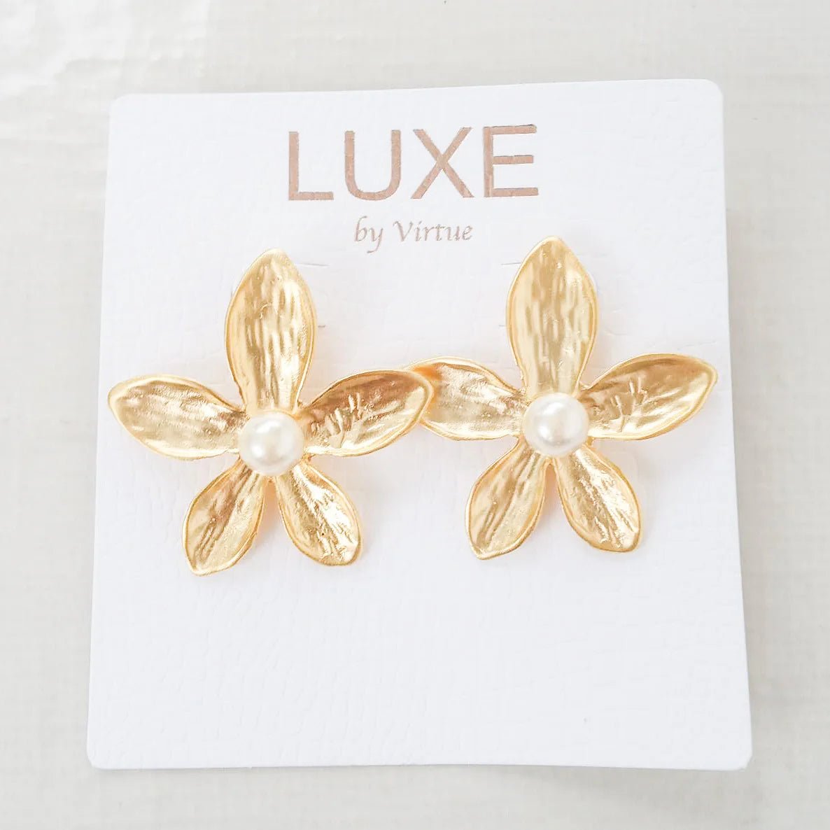 The Tracy Flower Earring - Olive You BoutiqueVIRTUE JEWELRY232088