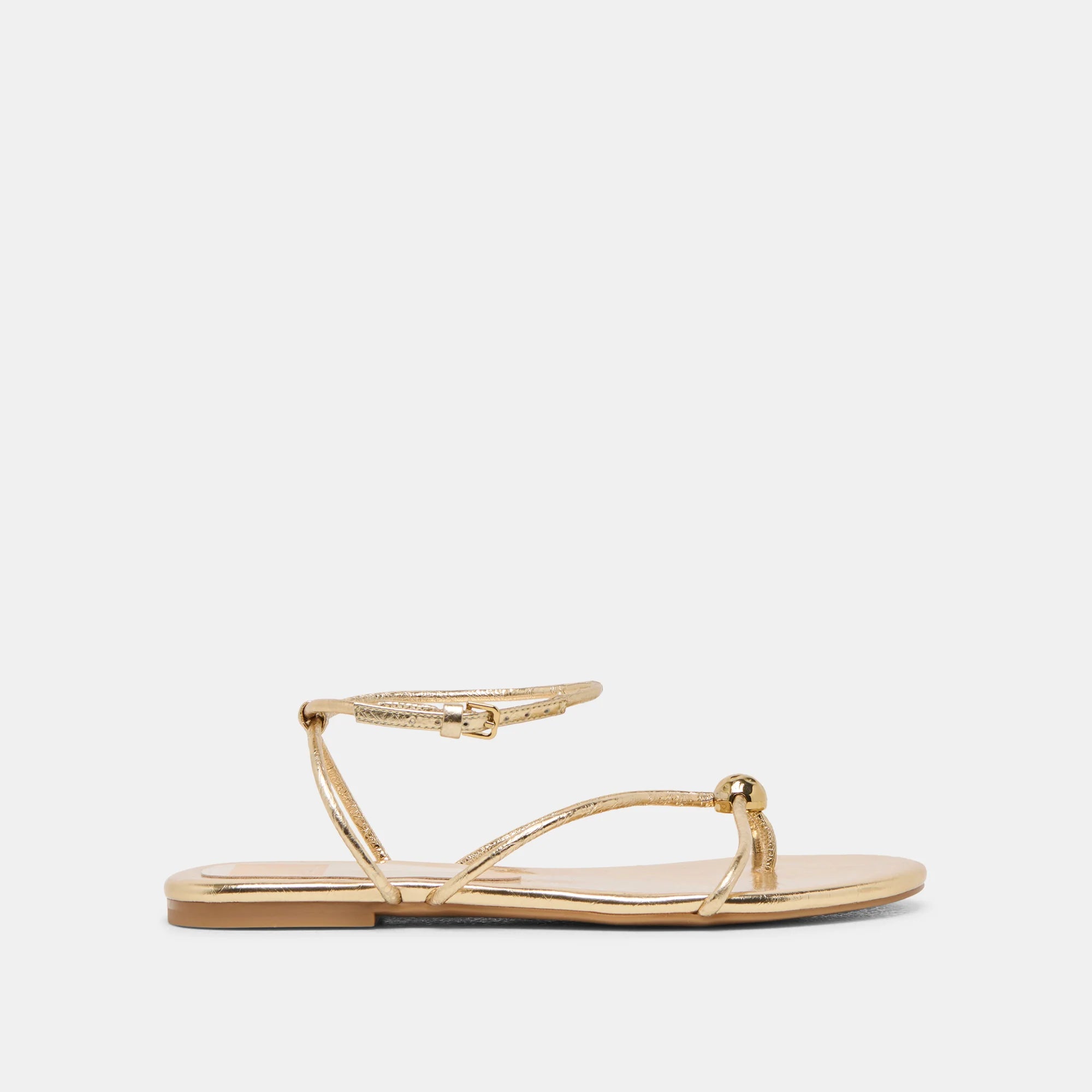 Kenley Gold Leather Sandals - Olive You BoutiqueDOLCE VITA227090