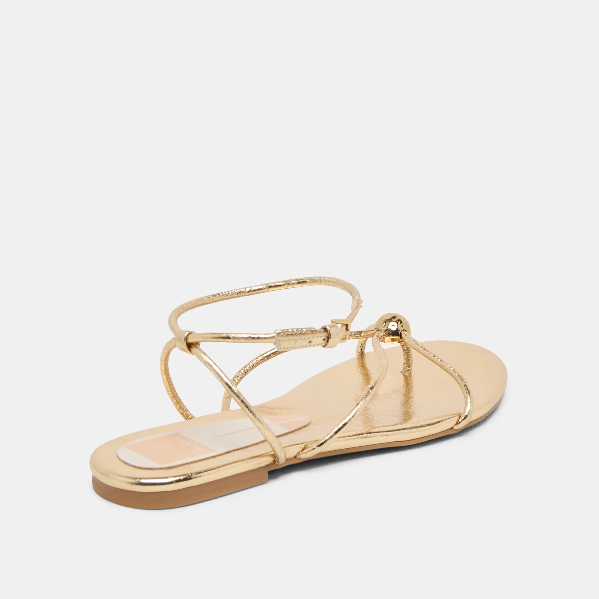 Kenley Gold Leather Sandals - Olive You BoutiqueDOLCE VITA227090