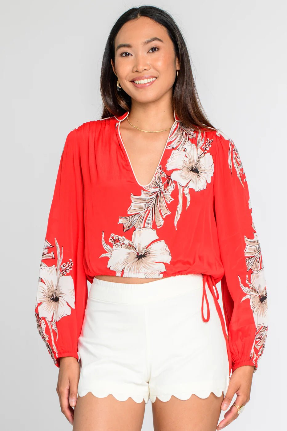Chrissy Top in Tropical Scarlet - Olive You BoutiqueELIZABETH JAMES THE LABEL227755279283