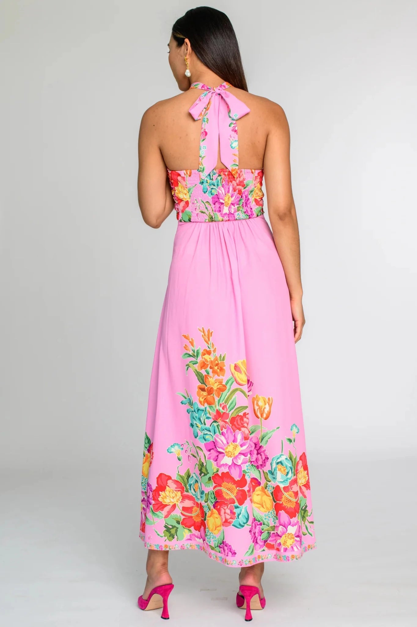 Aubrey Dress in Tulip Tapestry - Olive You BoutiqueELIZABETH JAMES THE LABEL227815191295