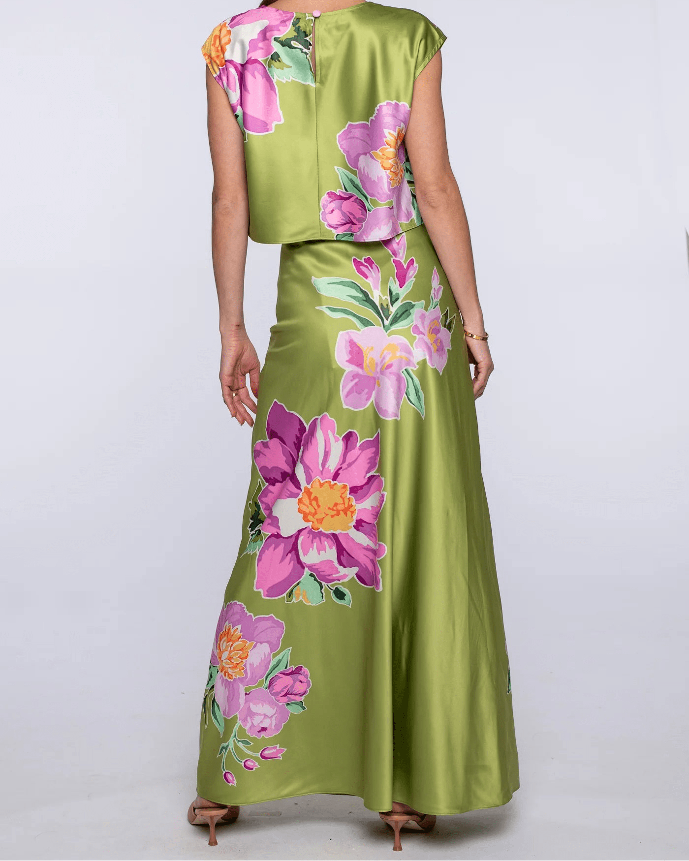Anita Long Floral Skirt - Olive You BoutiqueELIZABETH JAMES THE LABEL227812326292
