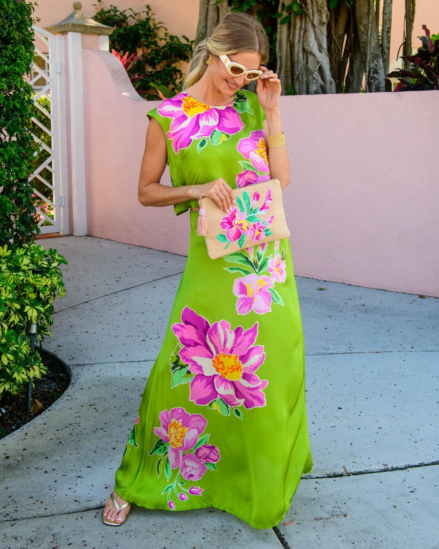 Jackie Top in Bias Bouquet - Olive You BoutiqueELIZABETH JAMES THE LABEL227809246292