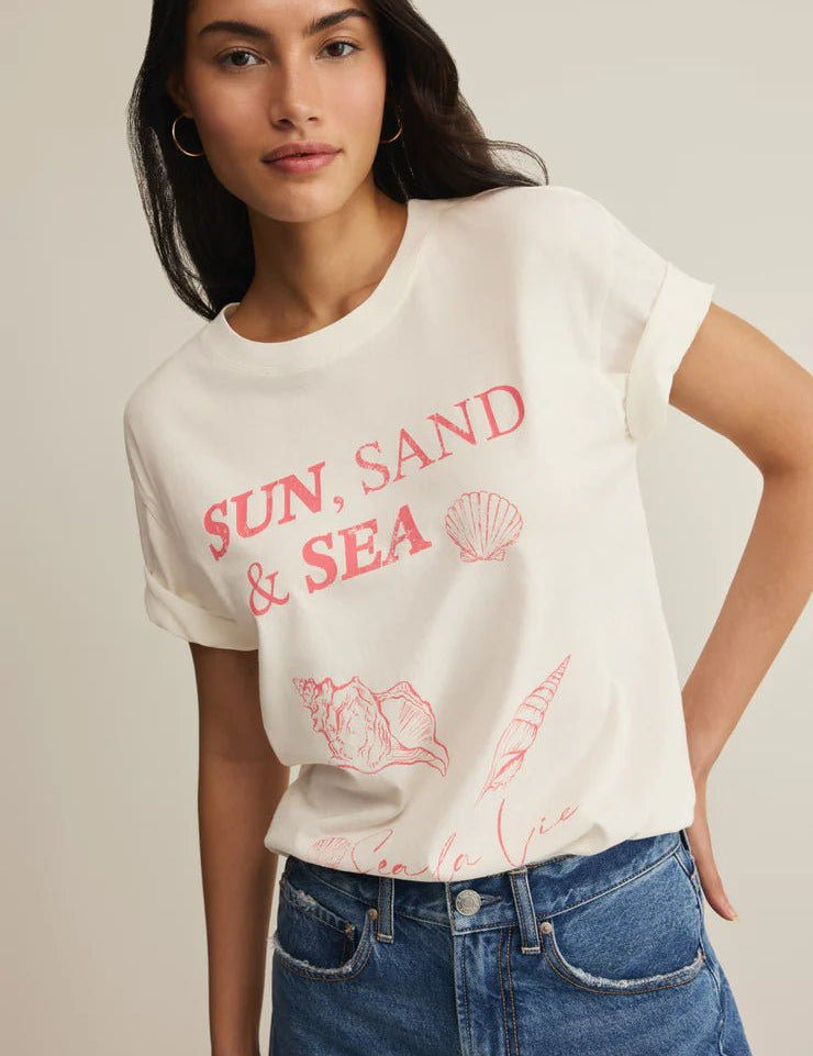 Sea La Vie Boyfriend Tee - Olive You BoutiqueZ SUPPLY, INC.230156