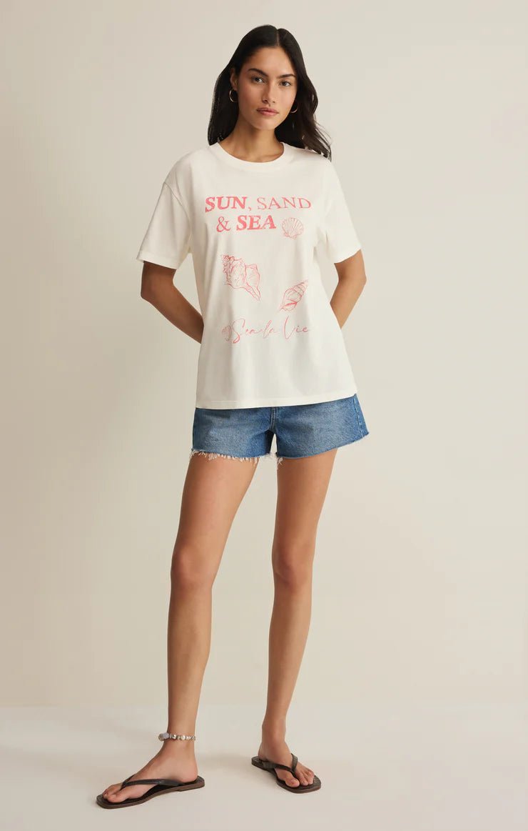 Sea La Vie Boyfriend Tee - Olive You BoutiqueZ SUPPLY, INC.230156