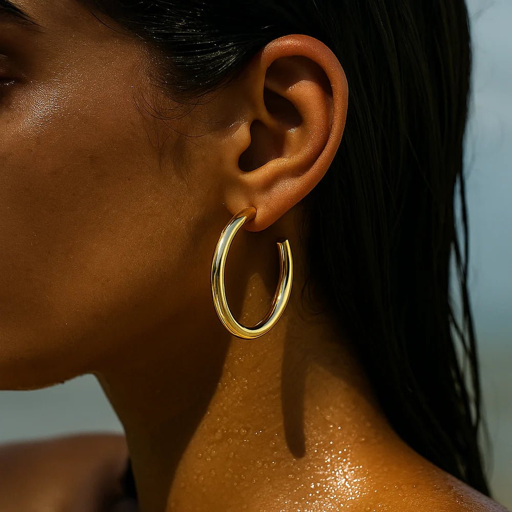 Flora Large Hoop Earring - Olive You BoutiqueELLIE VAIL231630Flora Large Hoop Earring