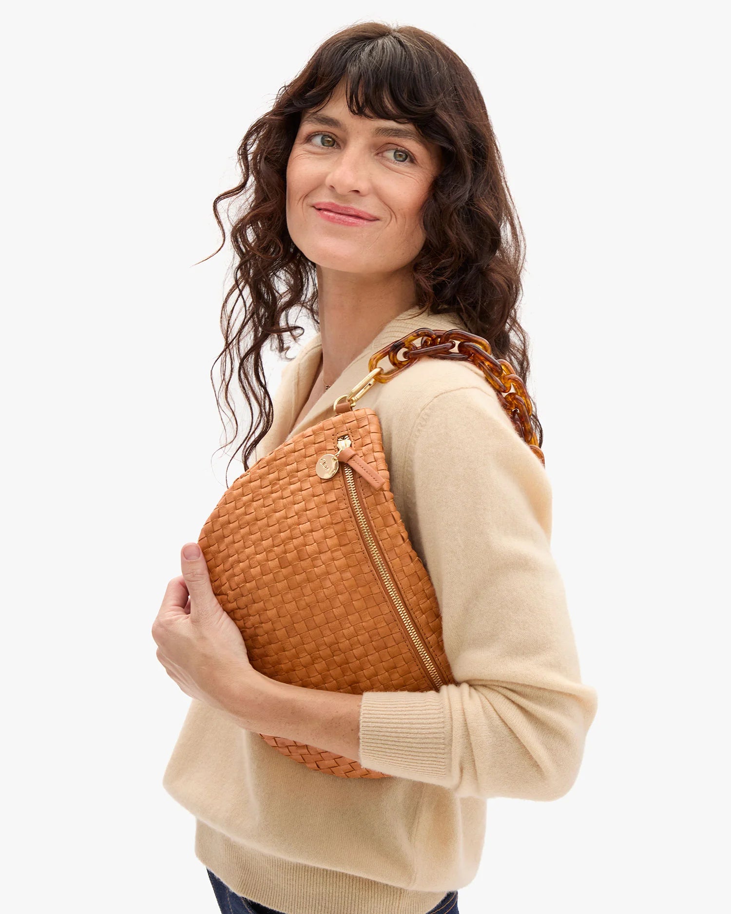 Tortoise Shortie Strap - Olive You BoutiqueClare V.227206