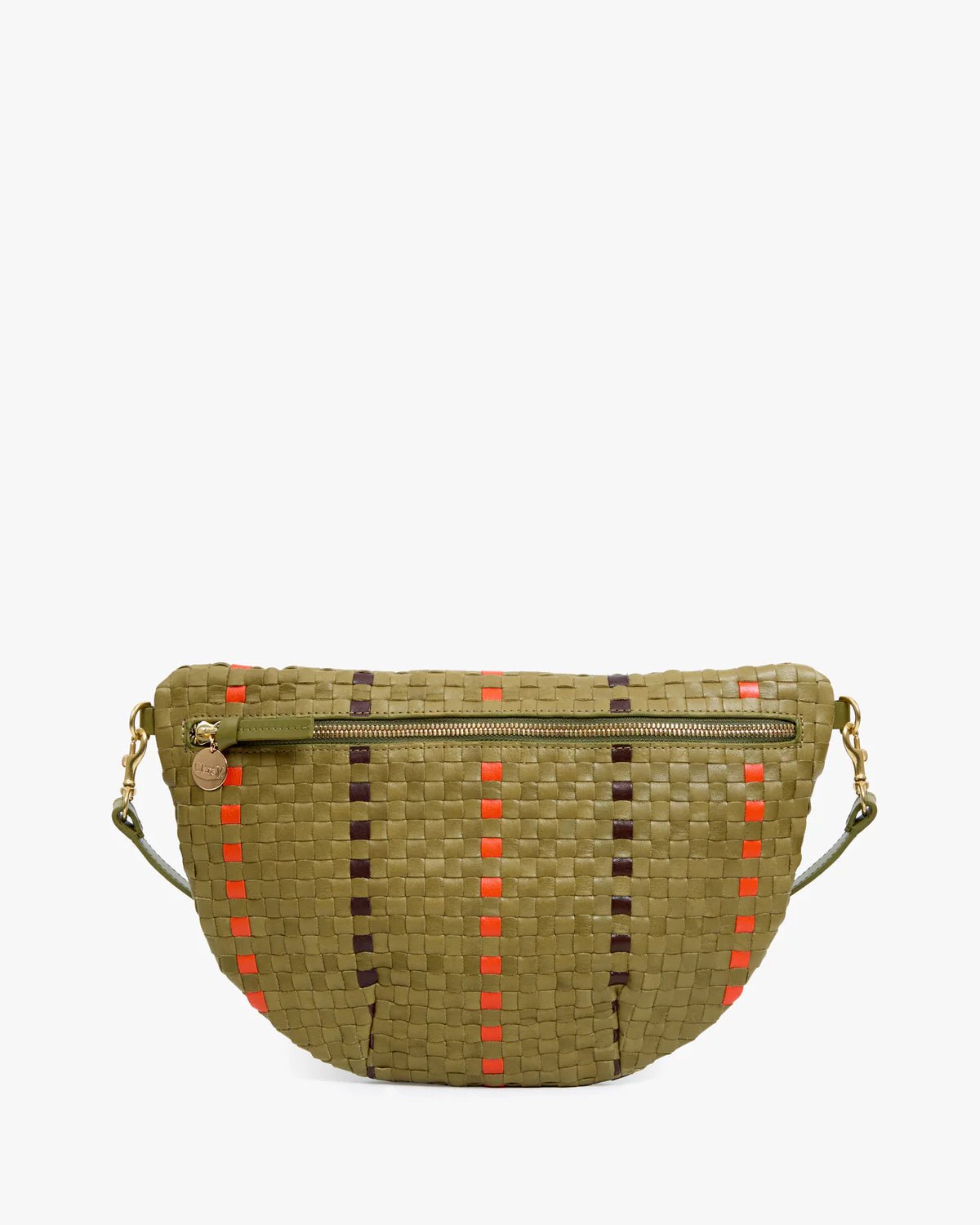 Grand Fanny - Olive Multi Woven Checker with Stripes - Olive You BoutiqueClare V.231028CVH1000727