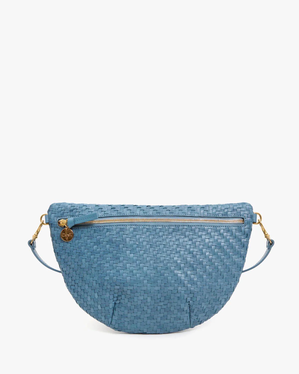 Grande Fanny Woven Zig Zag - Desert Blue - Olive You BoutiqueClare V.231029CVH1001050