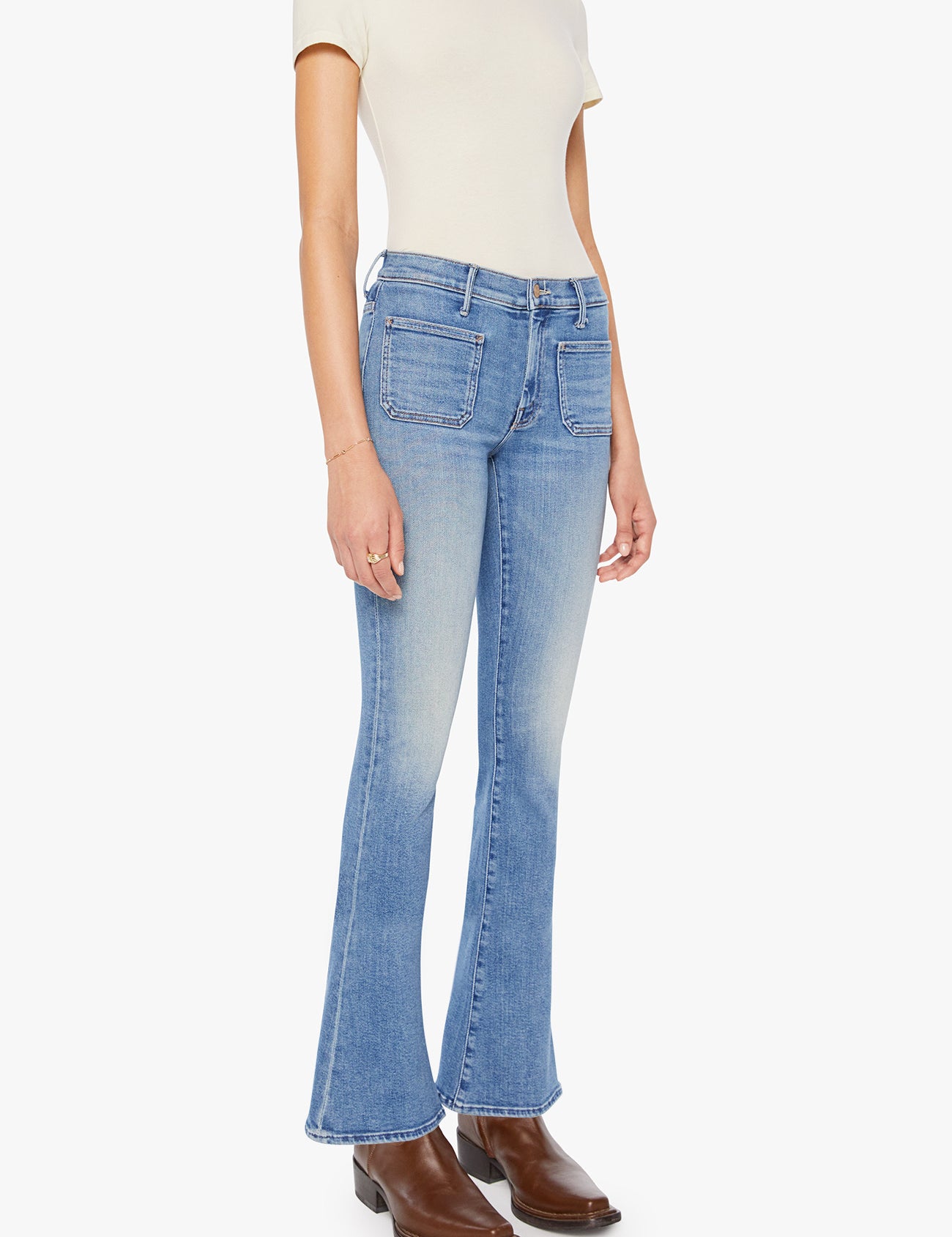 The Patch Pocket Weekender - Olive You BoutiqueMOTHER DENIM22543411185-1008