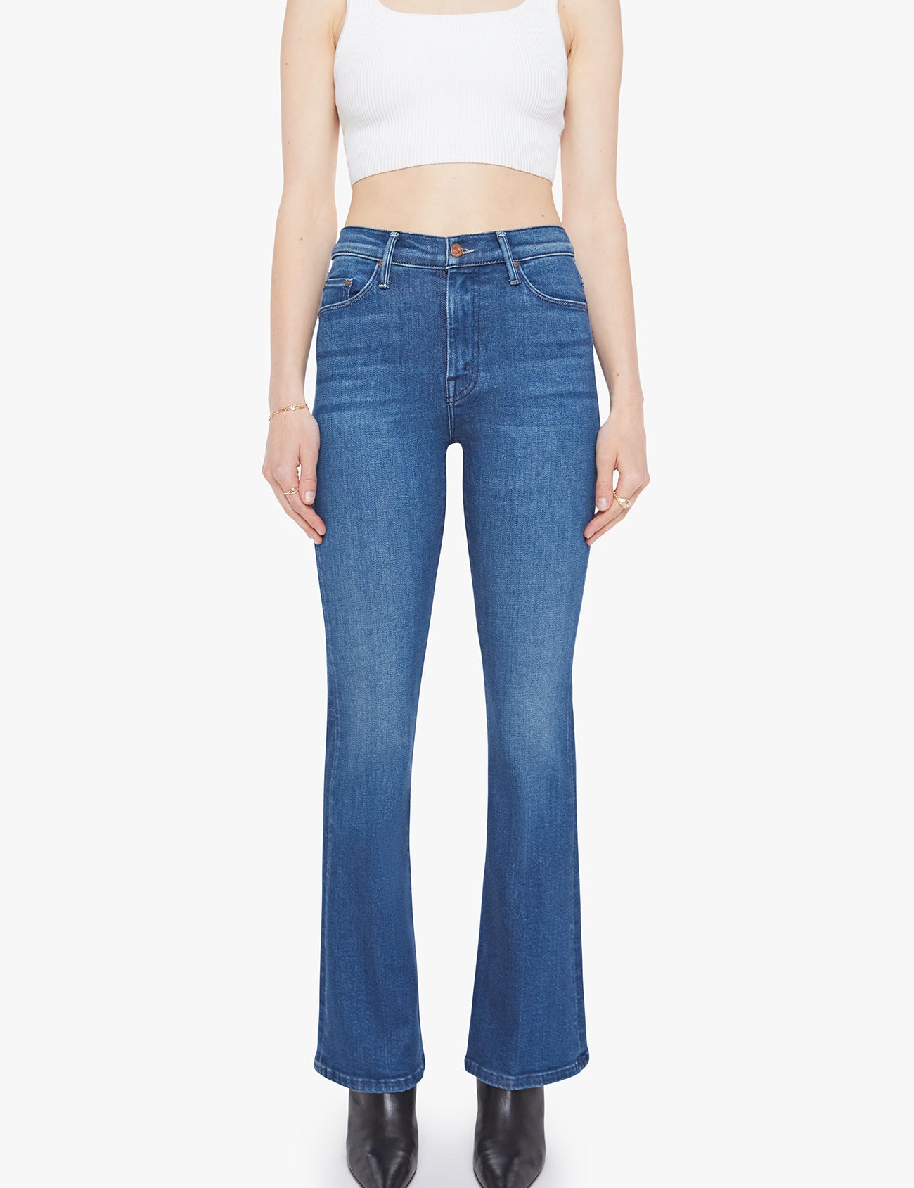 Lil Weekender No Fray Denim - Olive You BoutiqueMOTHER DENIM225152P585-1008