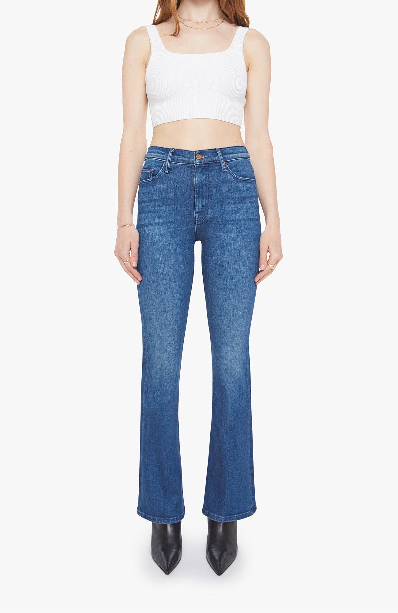 Lil Weekender No Fray Denim - Olive You BoutiqueMOTHER DENIM225152P585-1008