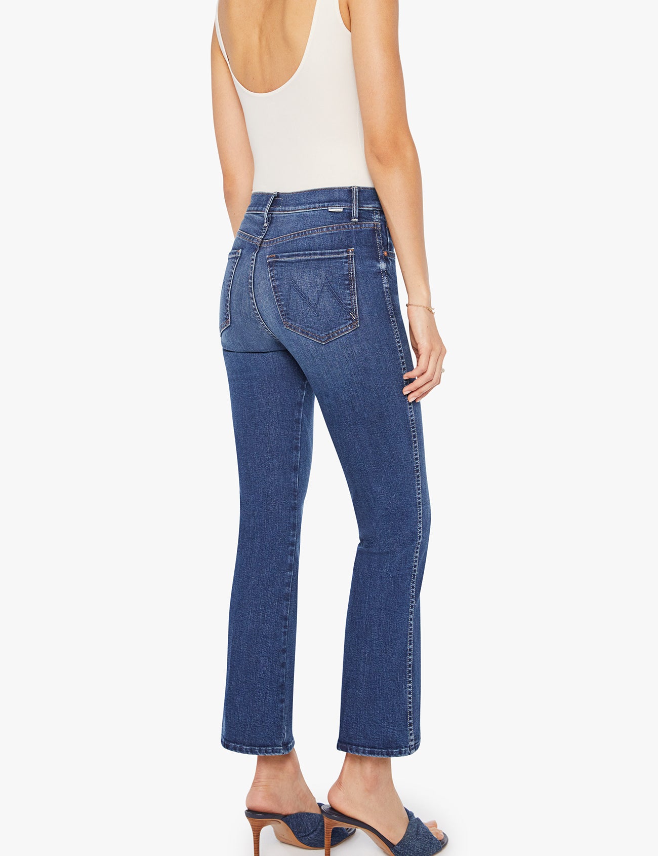 Mid Rise Smokin Double Flood - Olive You BoutiqueMOTHER DENIM22544411077-2104