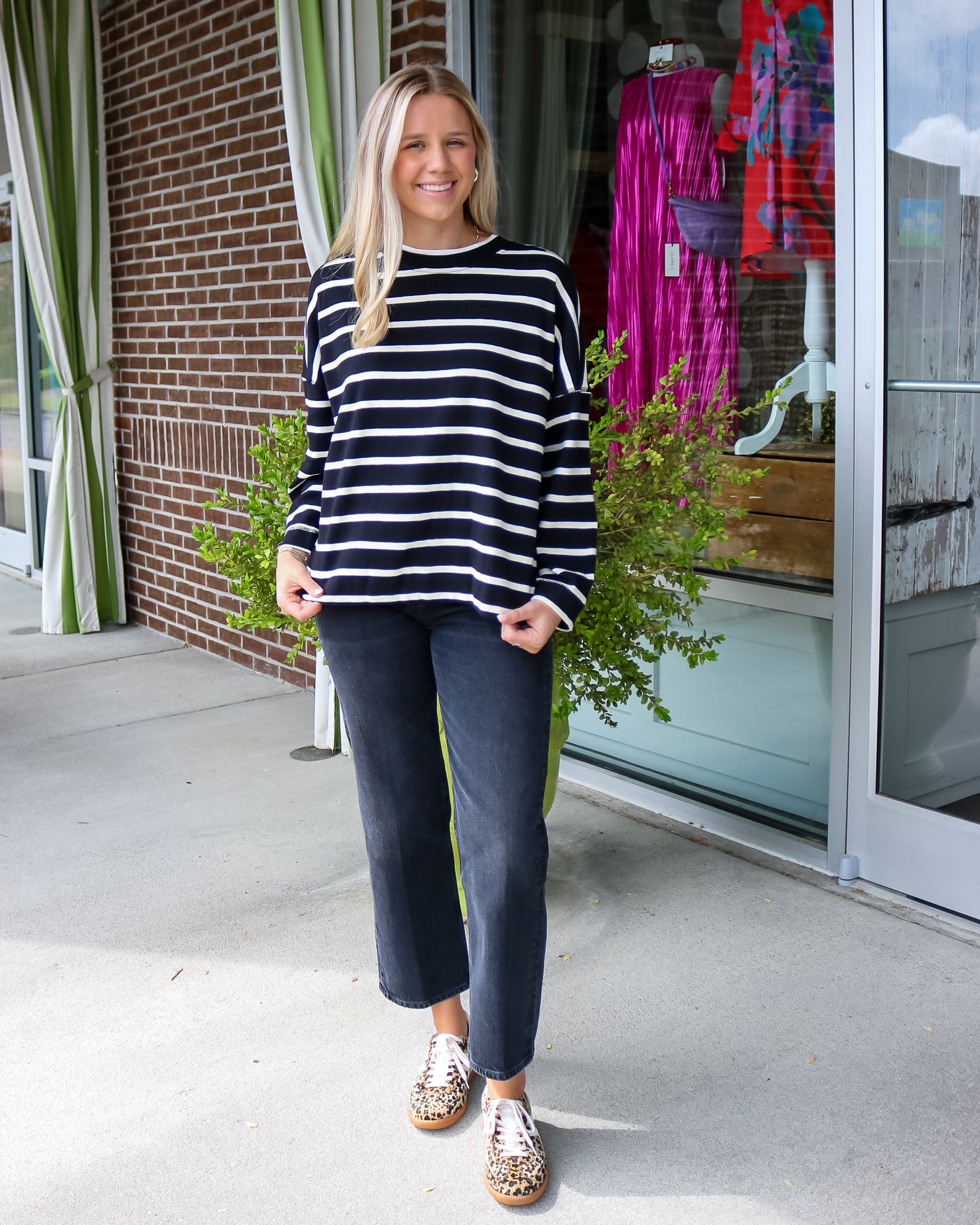 Casual Stripes Top