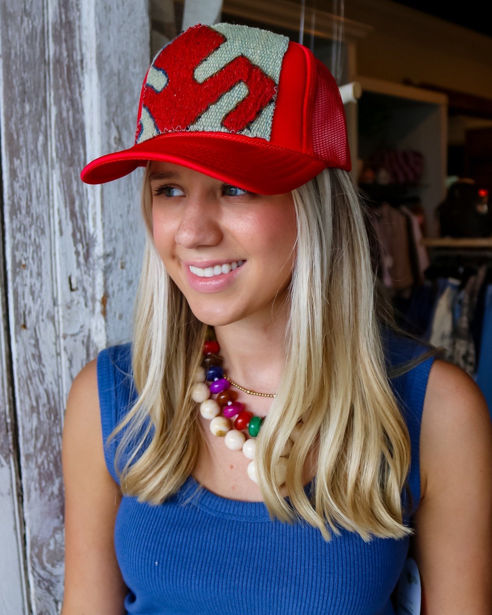 Aztec Trucker Hat - Olive You BoutiqueOrijinal236660ATHRwRM