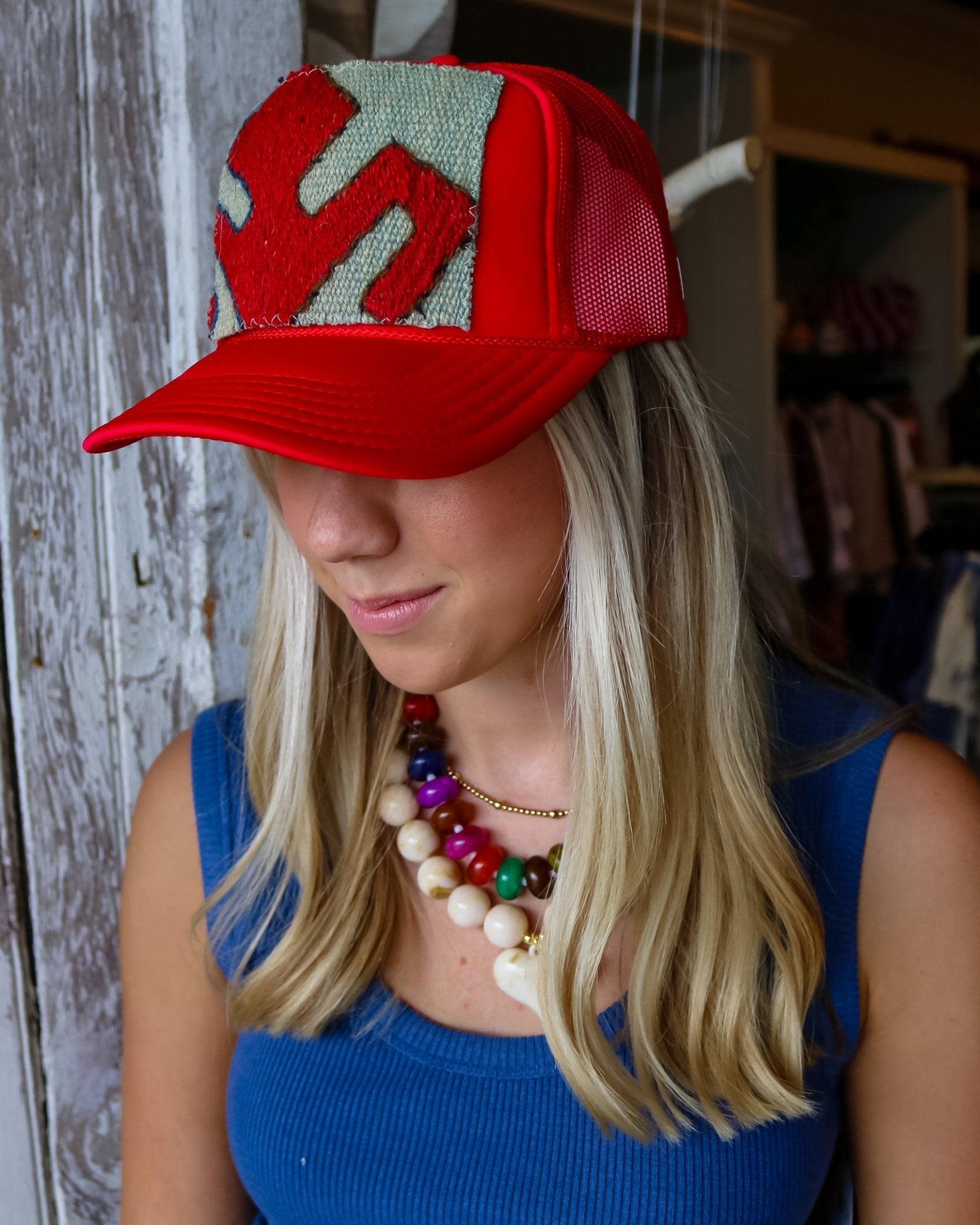 Aztec Trucker Hat - Olive You BoutiqueOrijinal236660ATHRwRM
