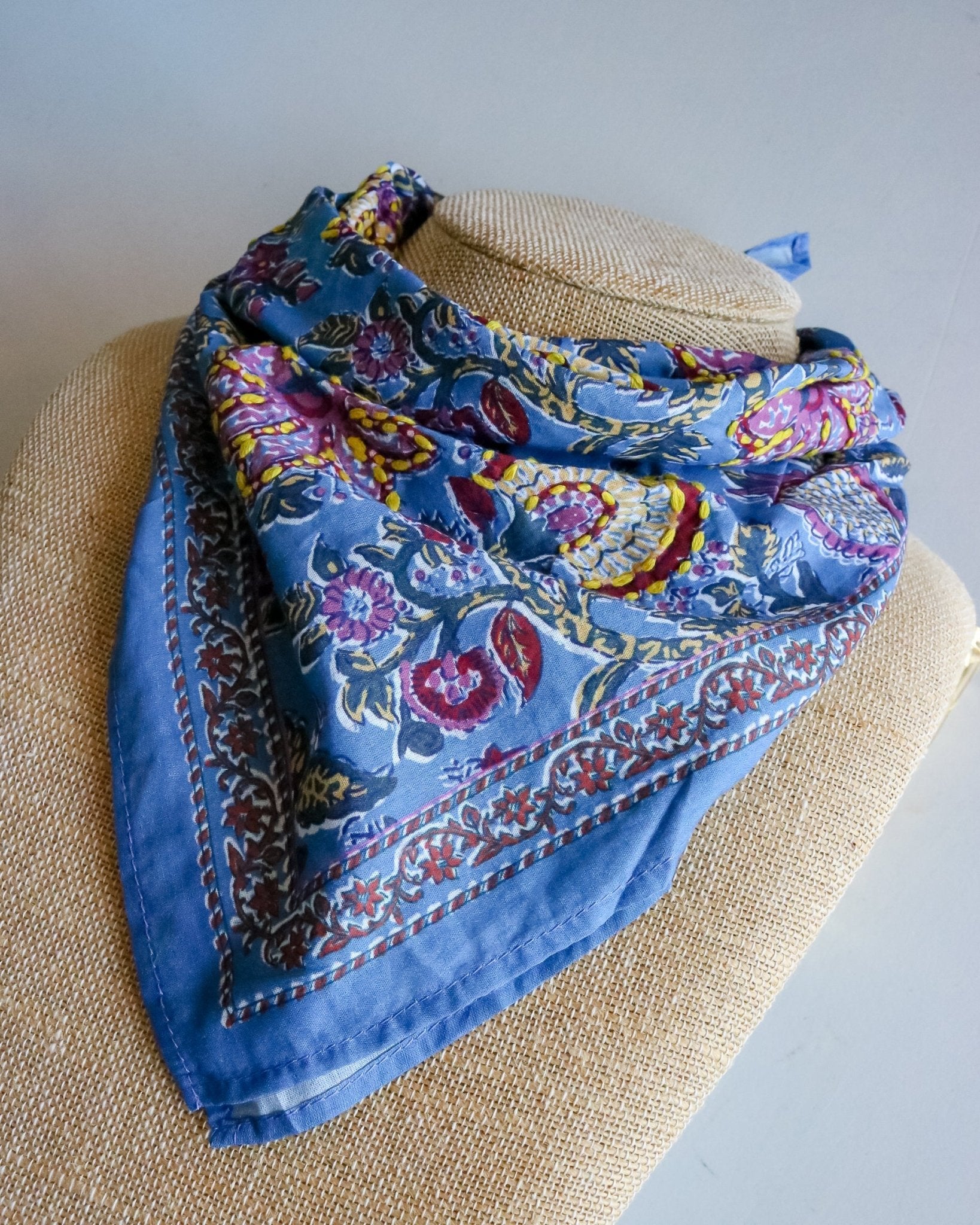 Neck Scarf - Dusty Blue - Olive You BoutiqueOLIVE YOU23677320232-DB
