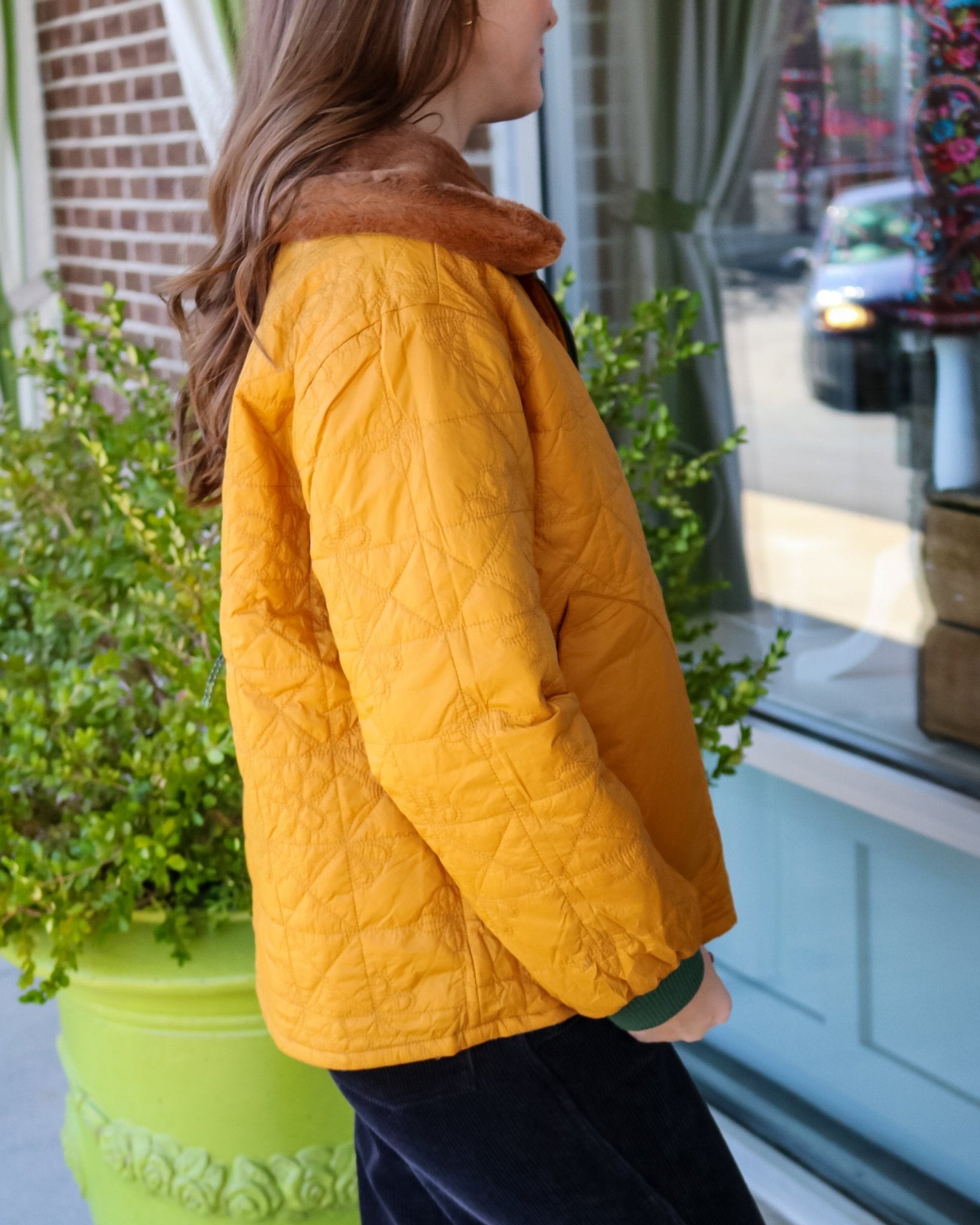 Reversible Logger Puffer Jacket - Olive You BoutiqueTHE GREAT231050OWJ0022972